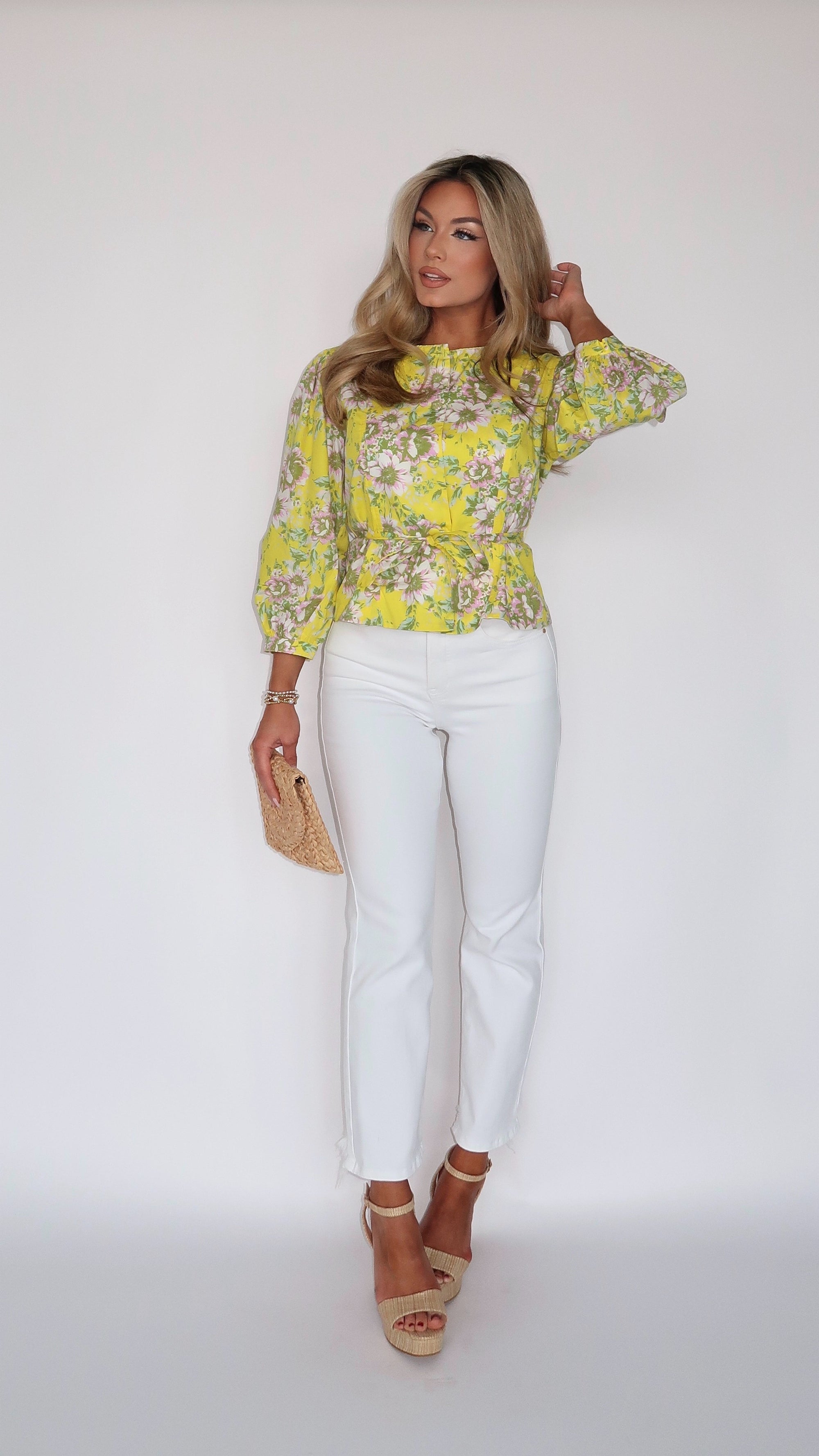 GEORGIA FLORAL TOP