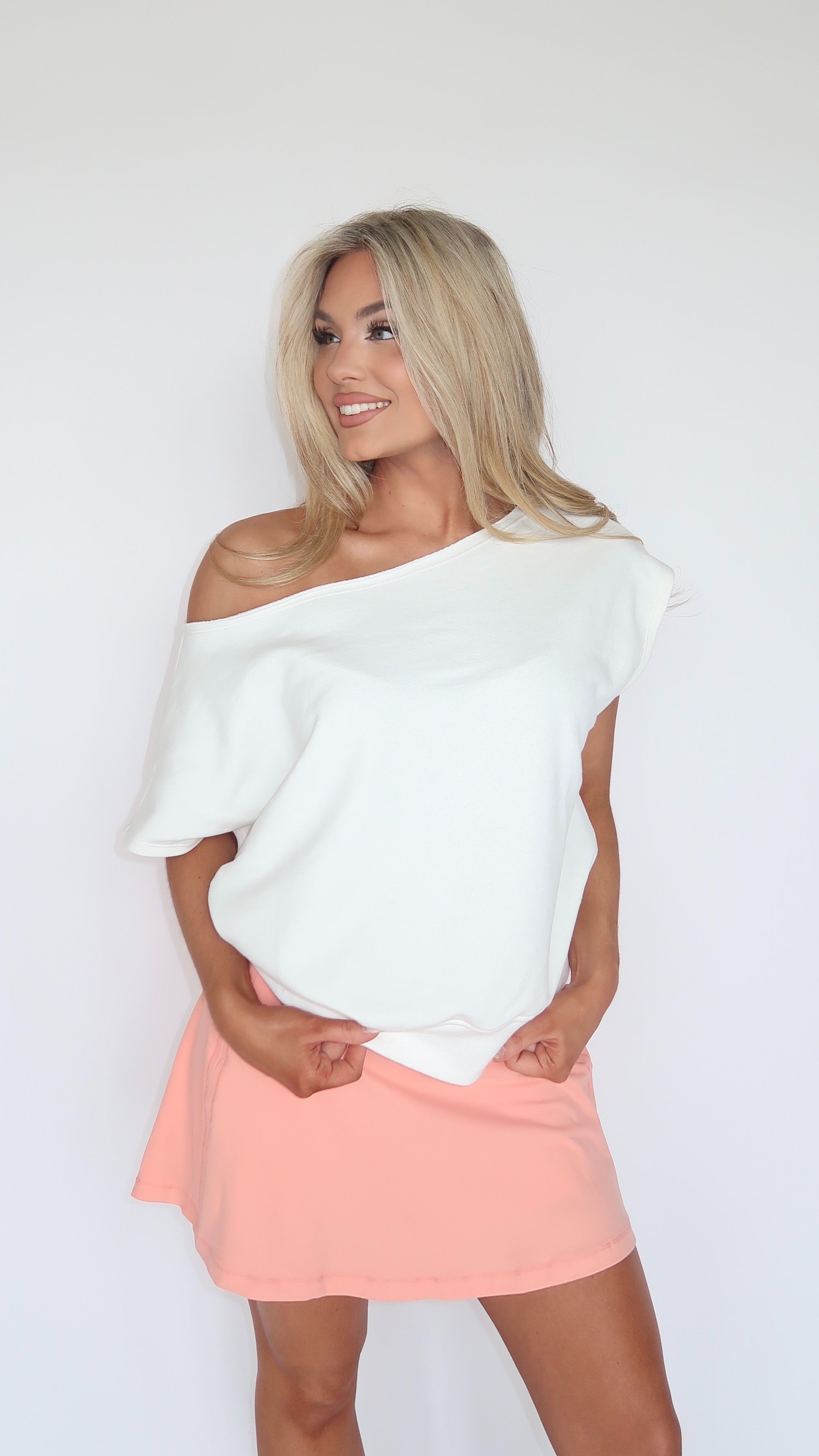 SWIFT OFF THE SHOULDER TOP WHITE