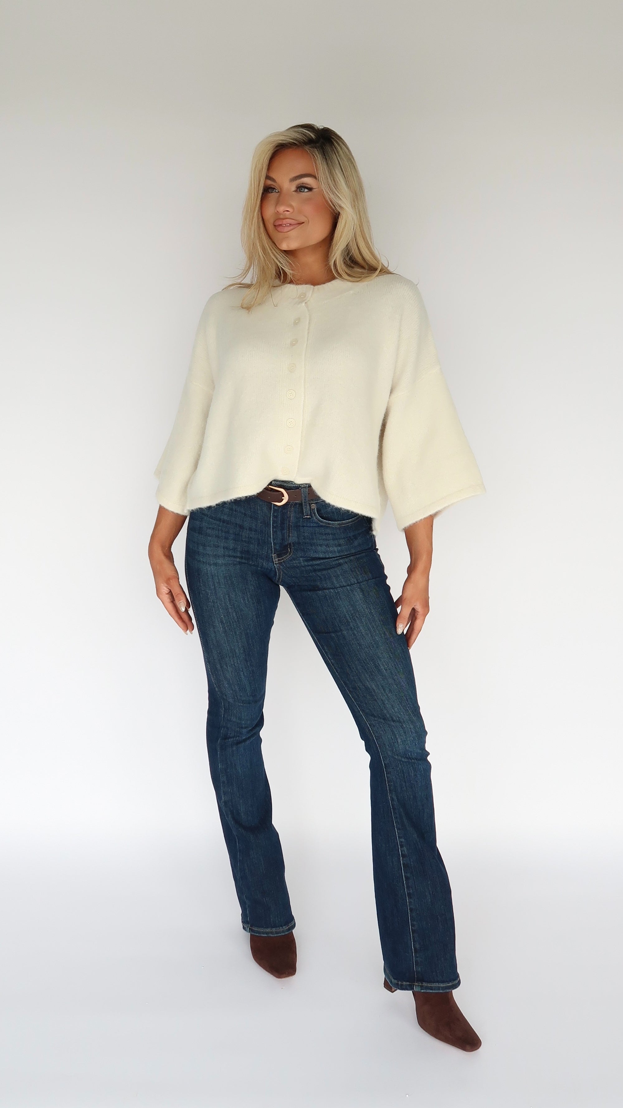 BUTTERKNIT CARDIGAN IVORY