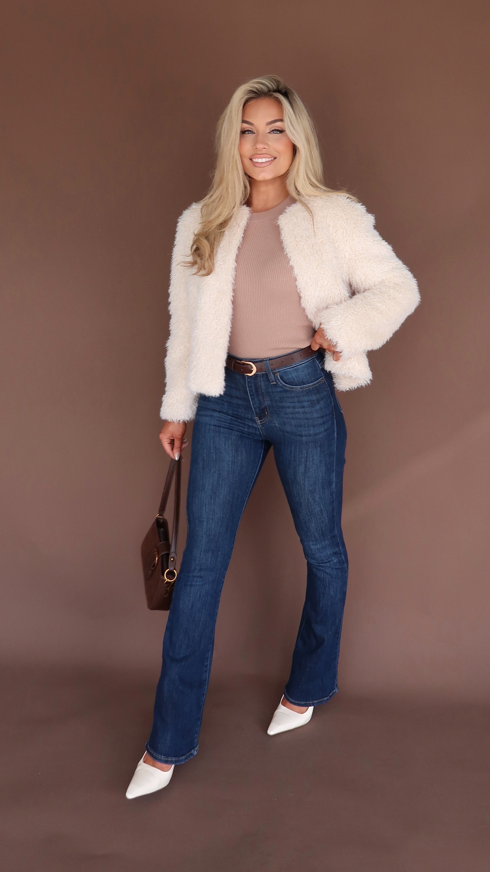 POSH SHERPA FUR JACKET