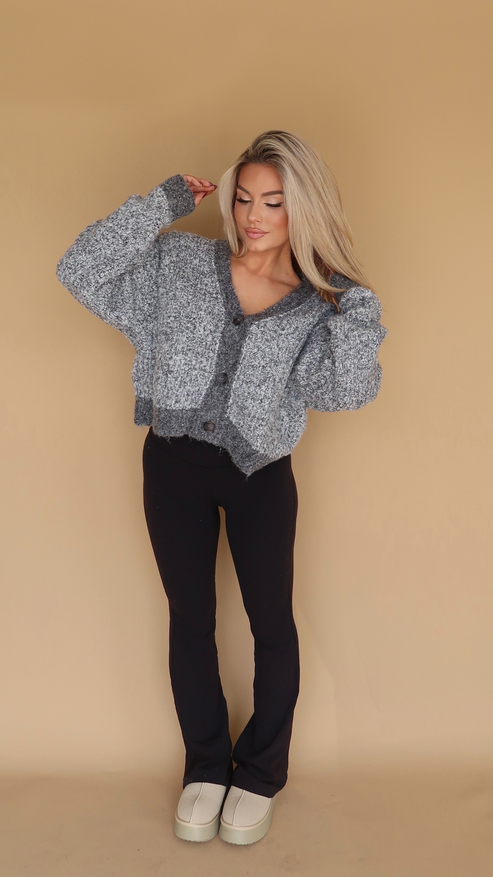 MORNING FOG CARDIGAN