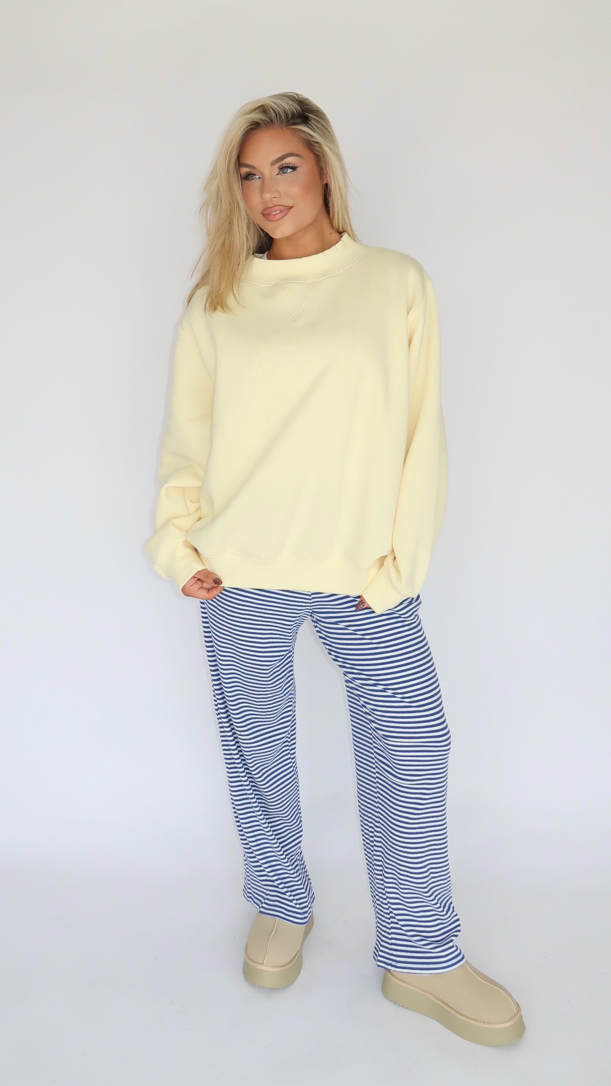 PARKER BANANA YELLOW CREWNECK