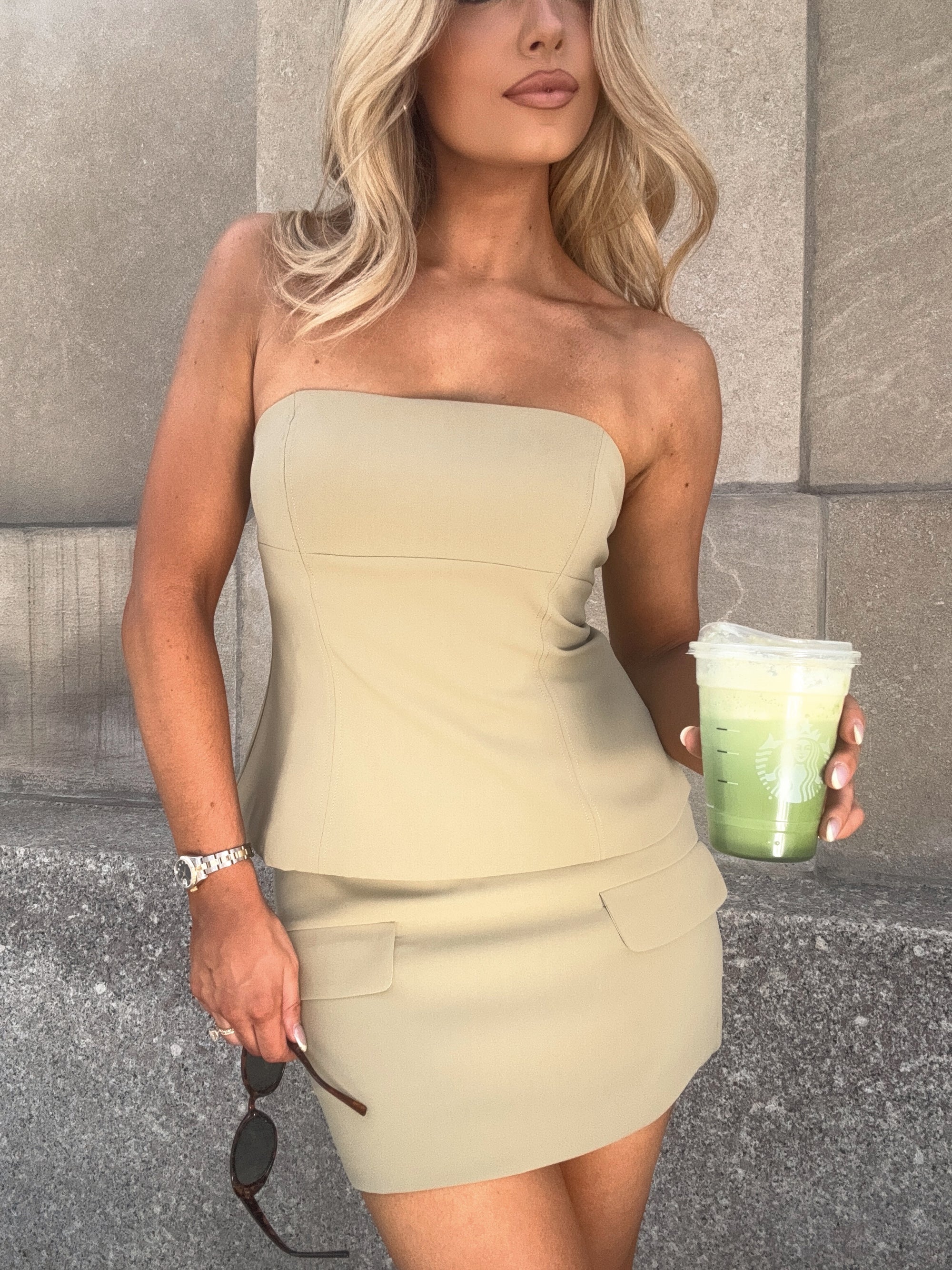 COMO SKIRT OLIVE