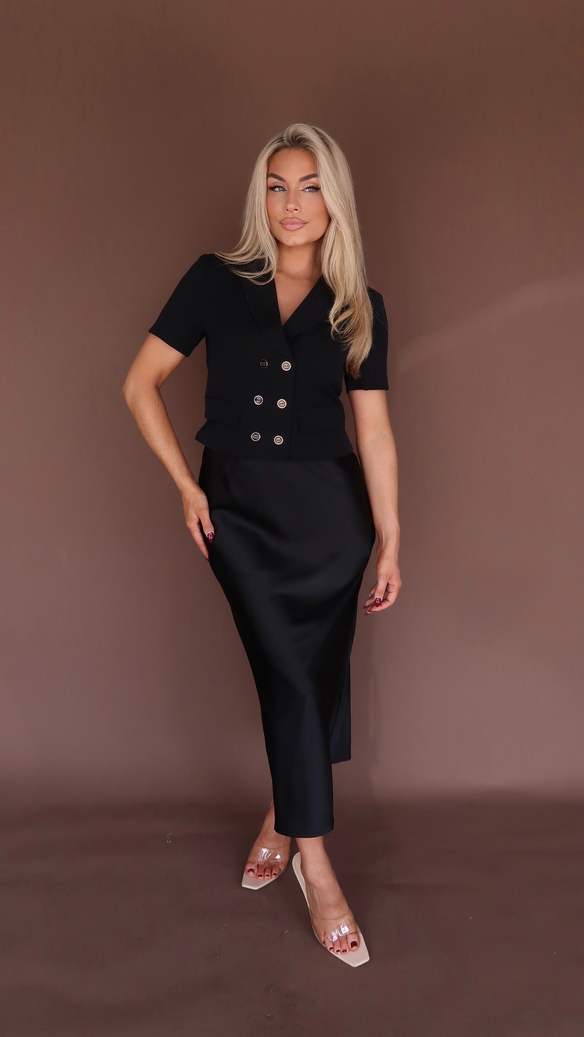 FIRST LADY BLAZER TOP