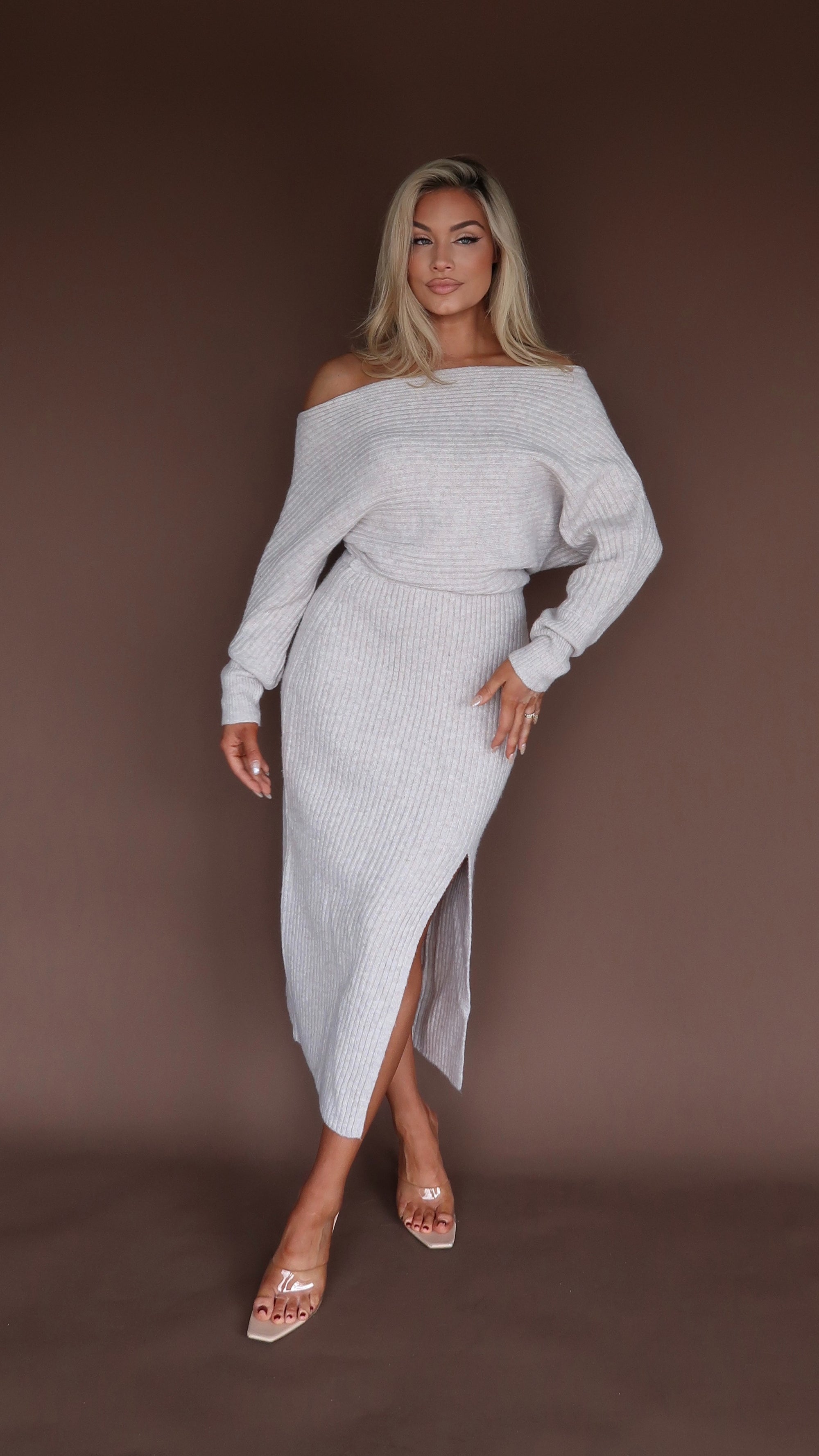 MABEL GRACE SWEATER DRESSS