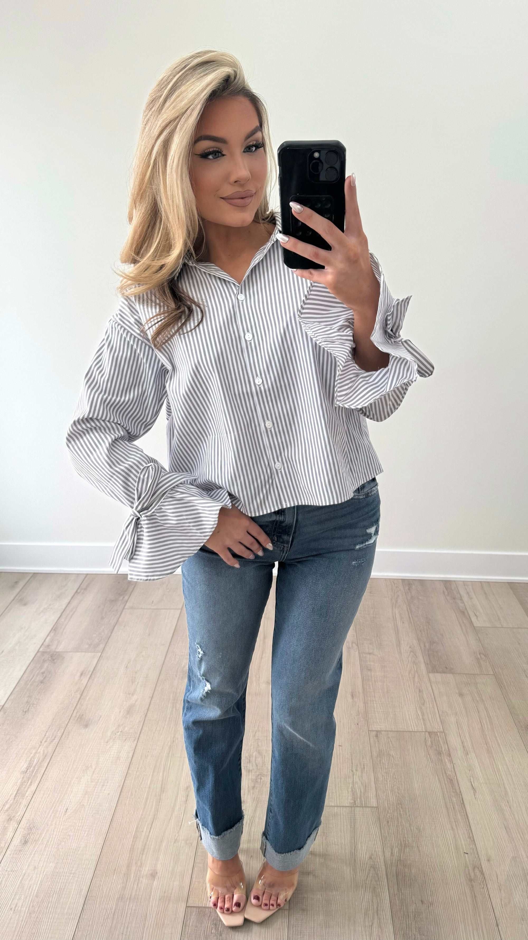 MARYAM BUTTON DOWN TOP