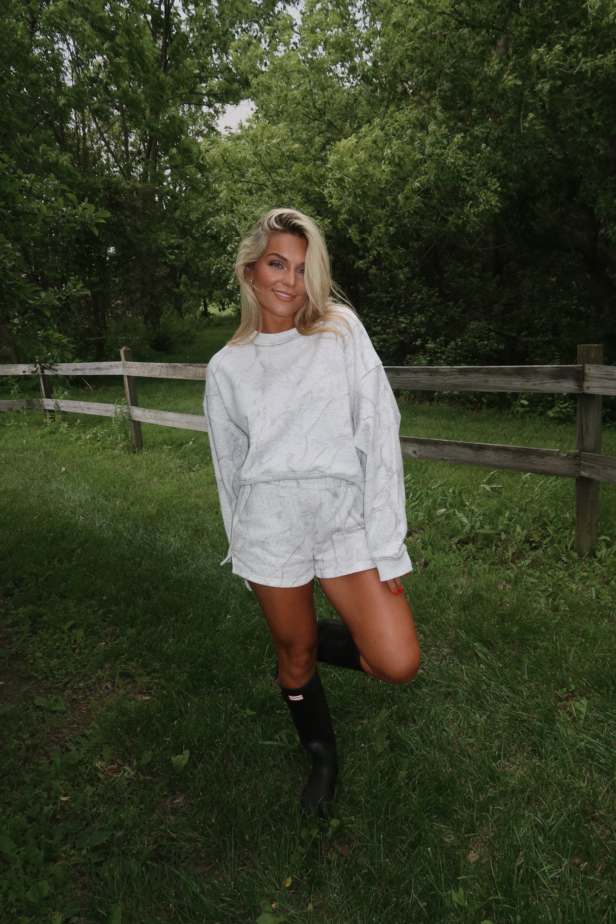 CAMO WOODS CREWNECK