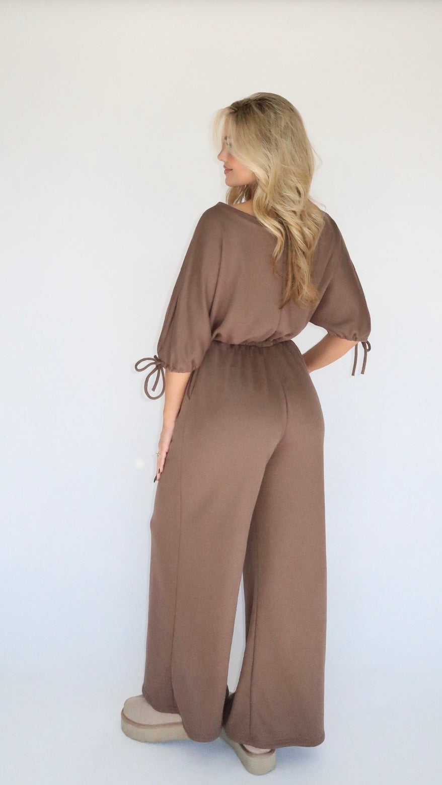 SKY MOCHA JUMPSUIT