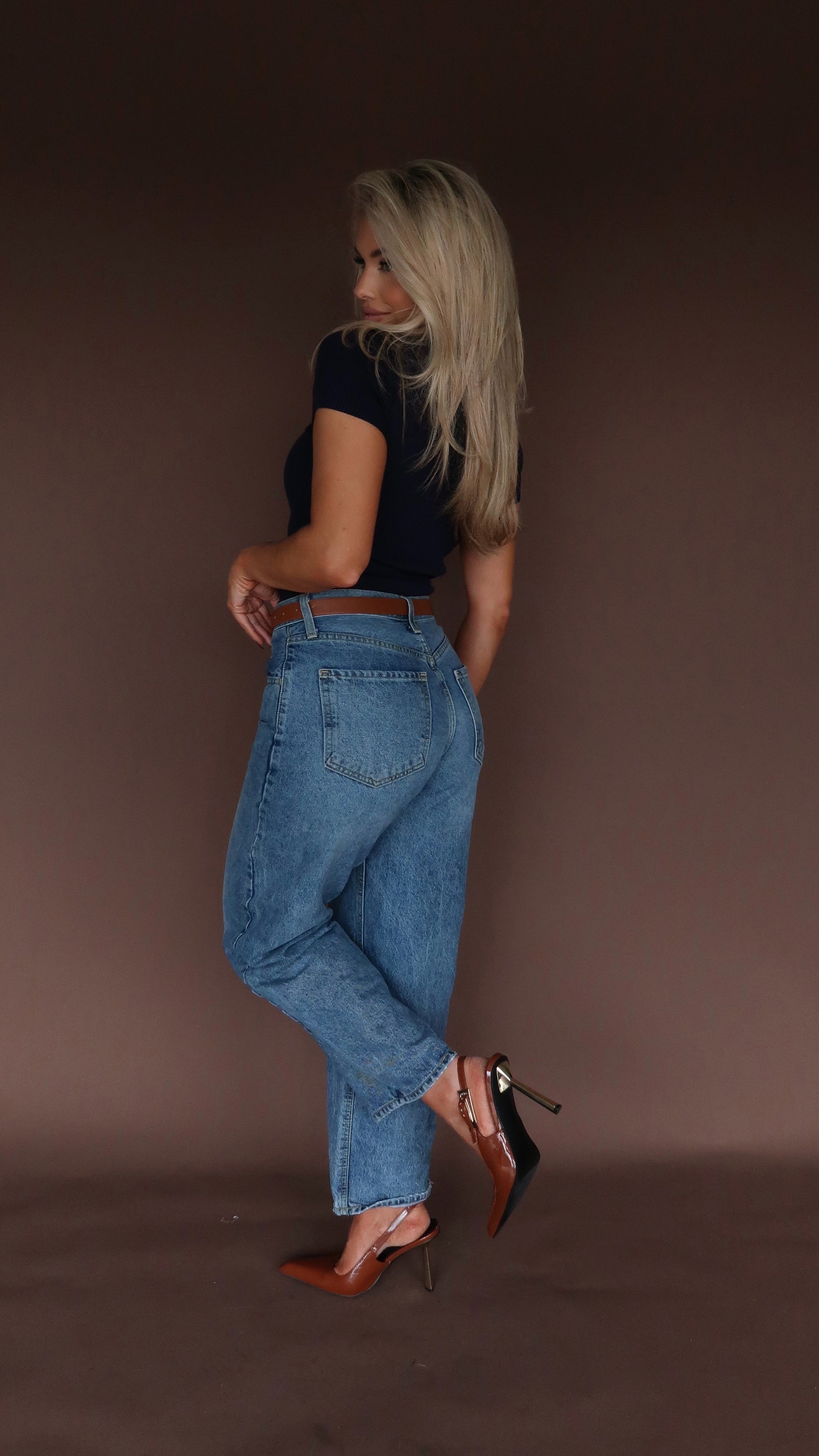 SUTTON TOP NAVY
