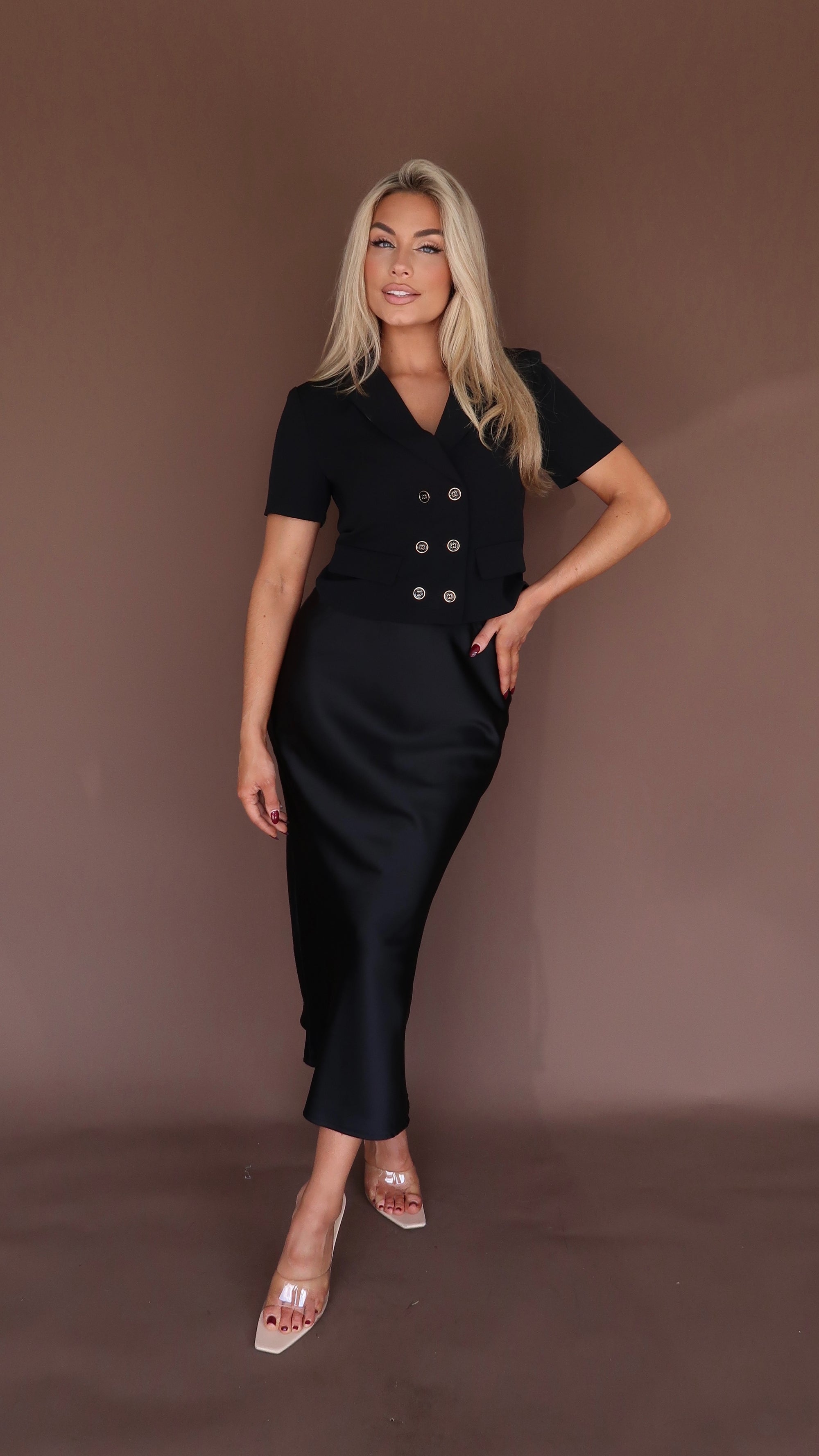 FIRST LADY BLAZER TOP