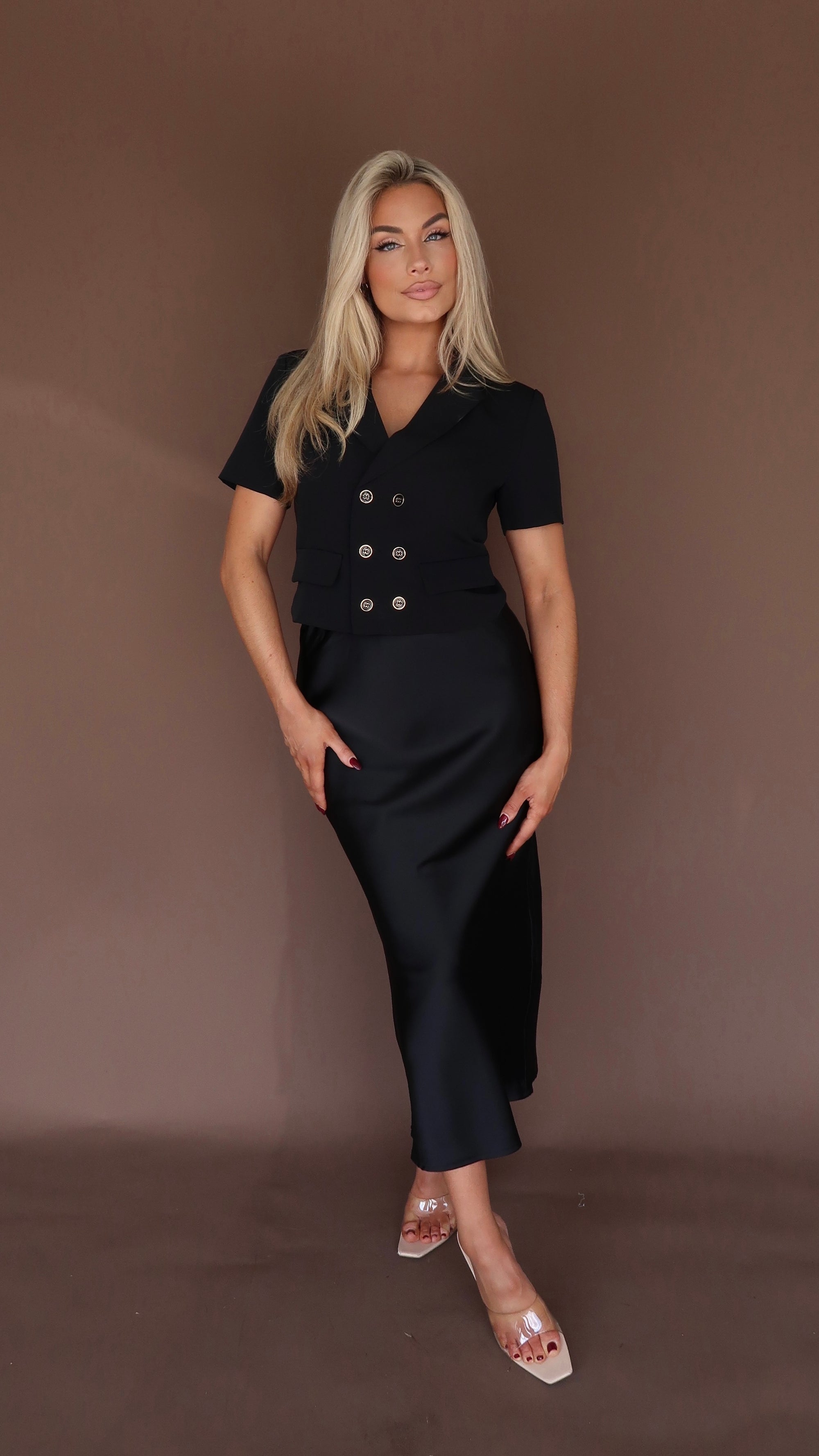 FIRST LADY BLAZER TOP