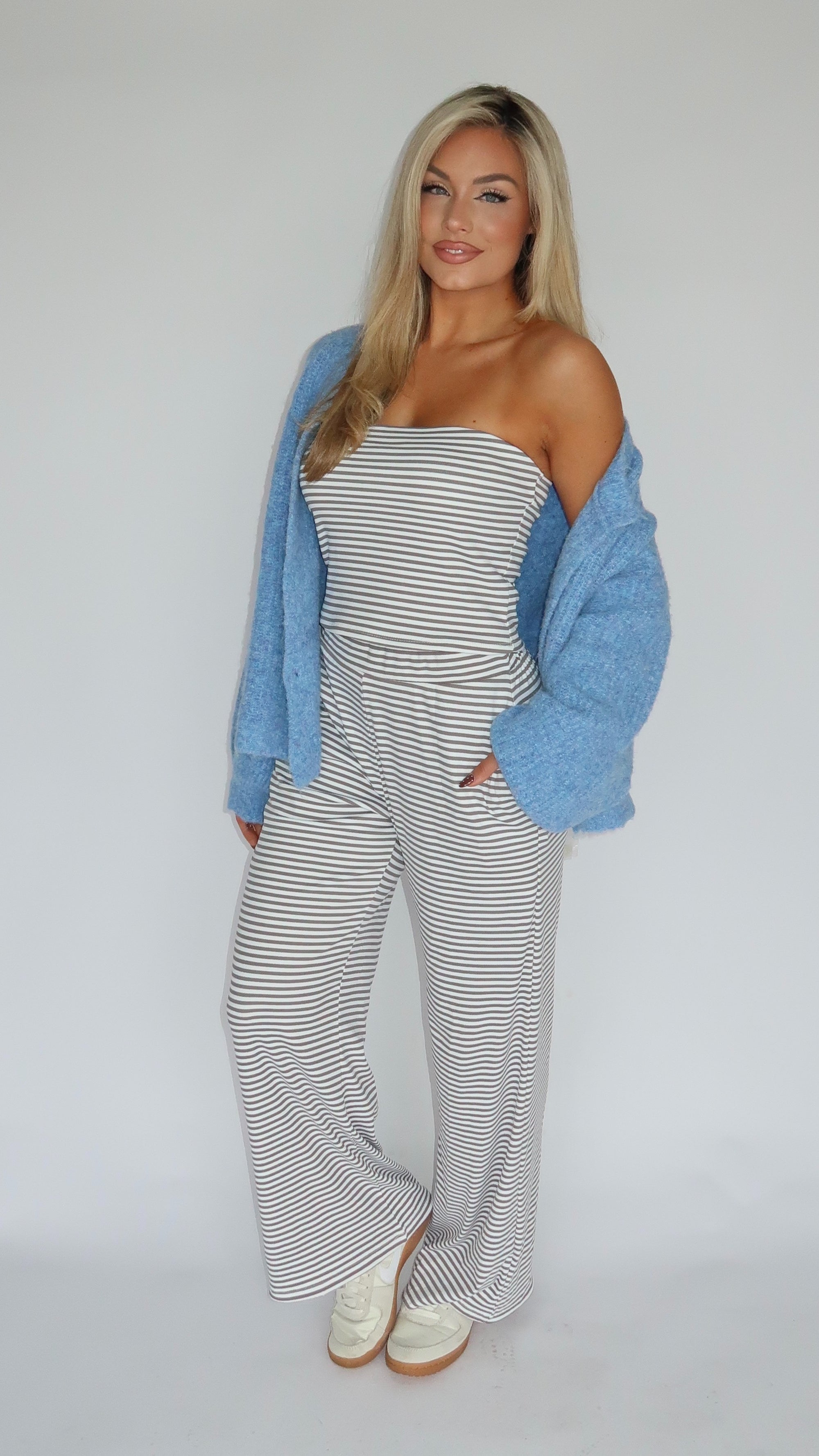 MELVILLE CARDIGAN BLUE