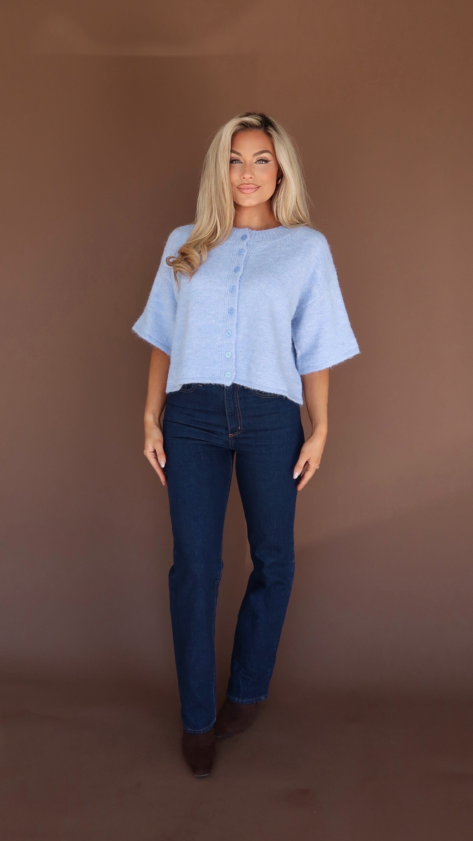 SUNDAY BEST CARDIGAN BABY BLUE