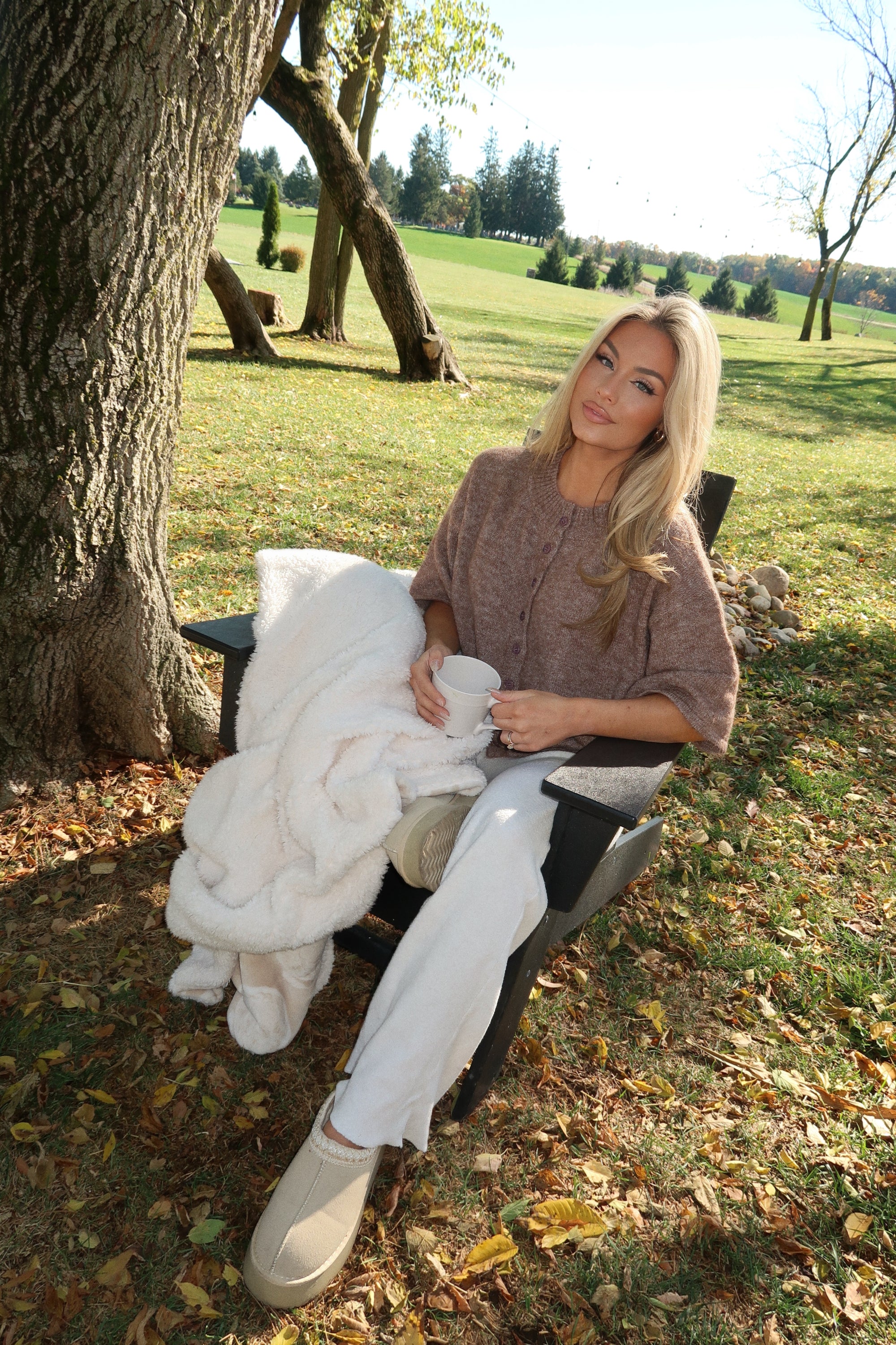 SUNDAY BEST CARDIGAN MOCHA