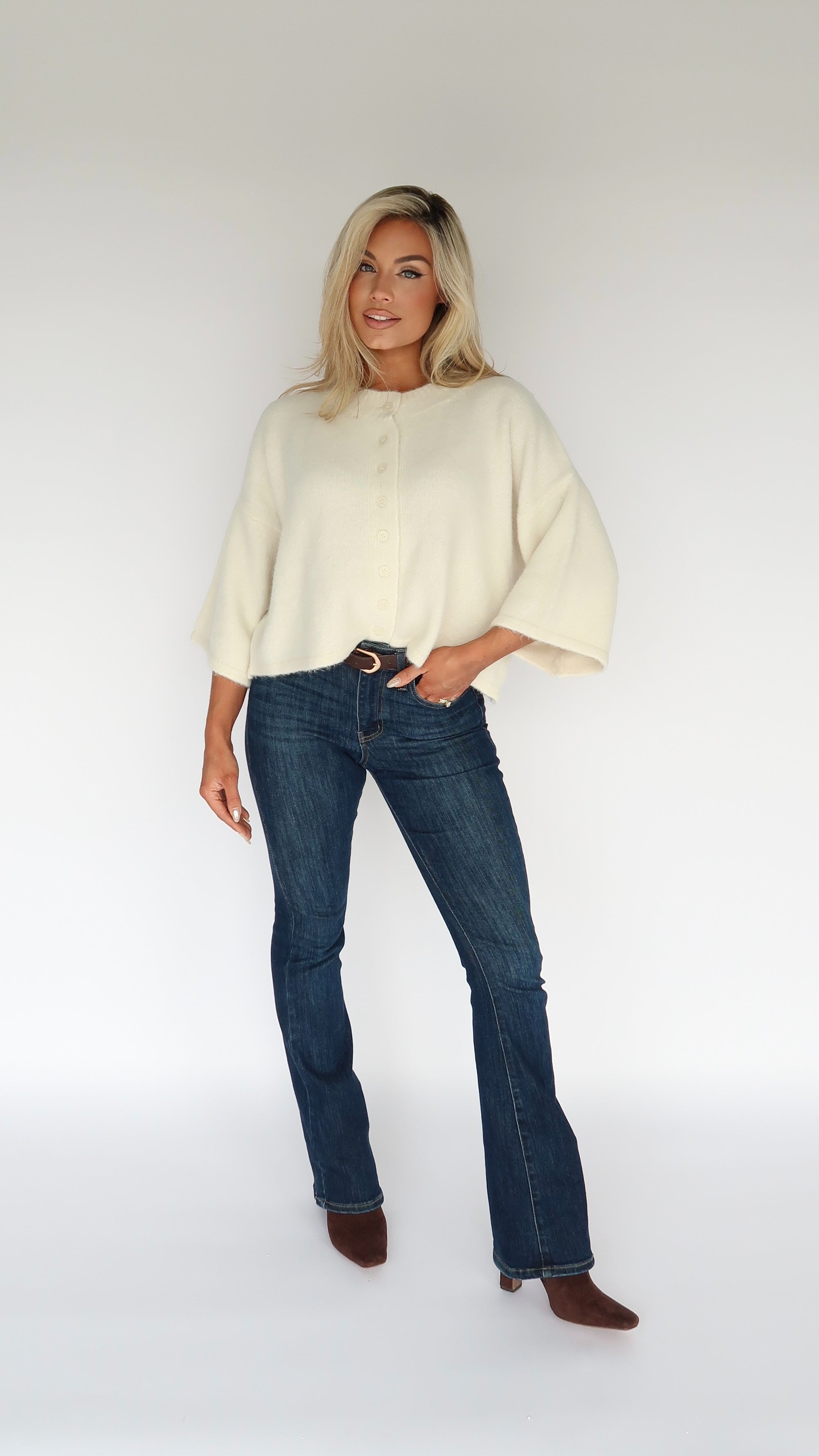 BUTTERKNIT CARDIGAN IVORY