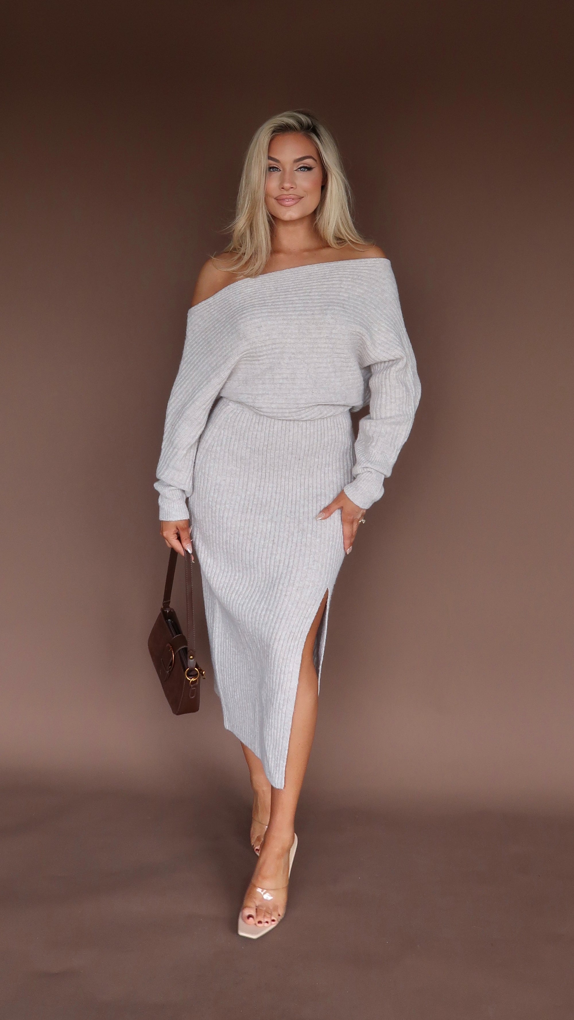 MABEL GRACE SWEATER DRESSS