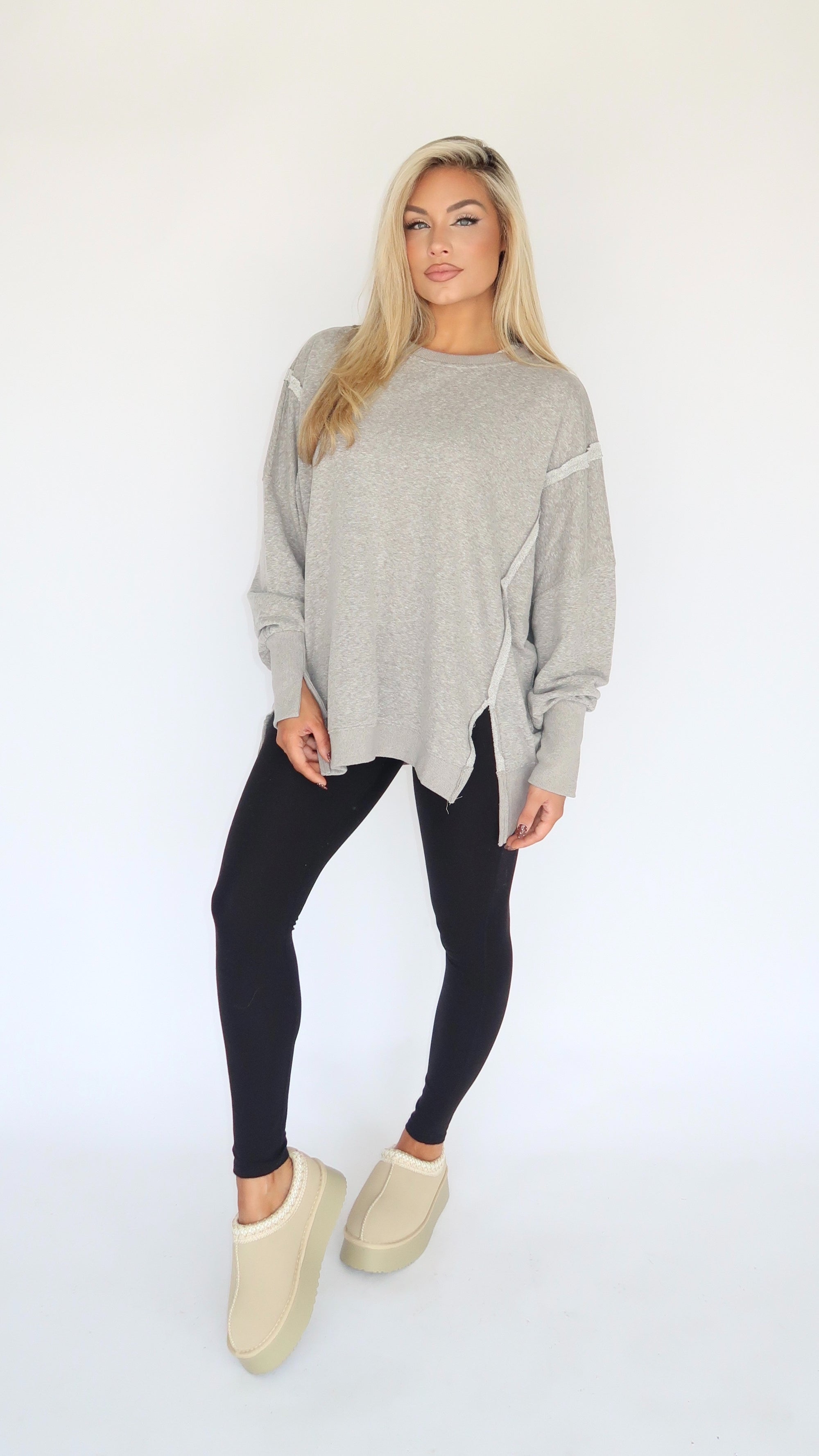 EVERYDAY PULLOVER CREWNECK GREY