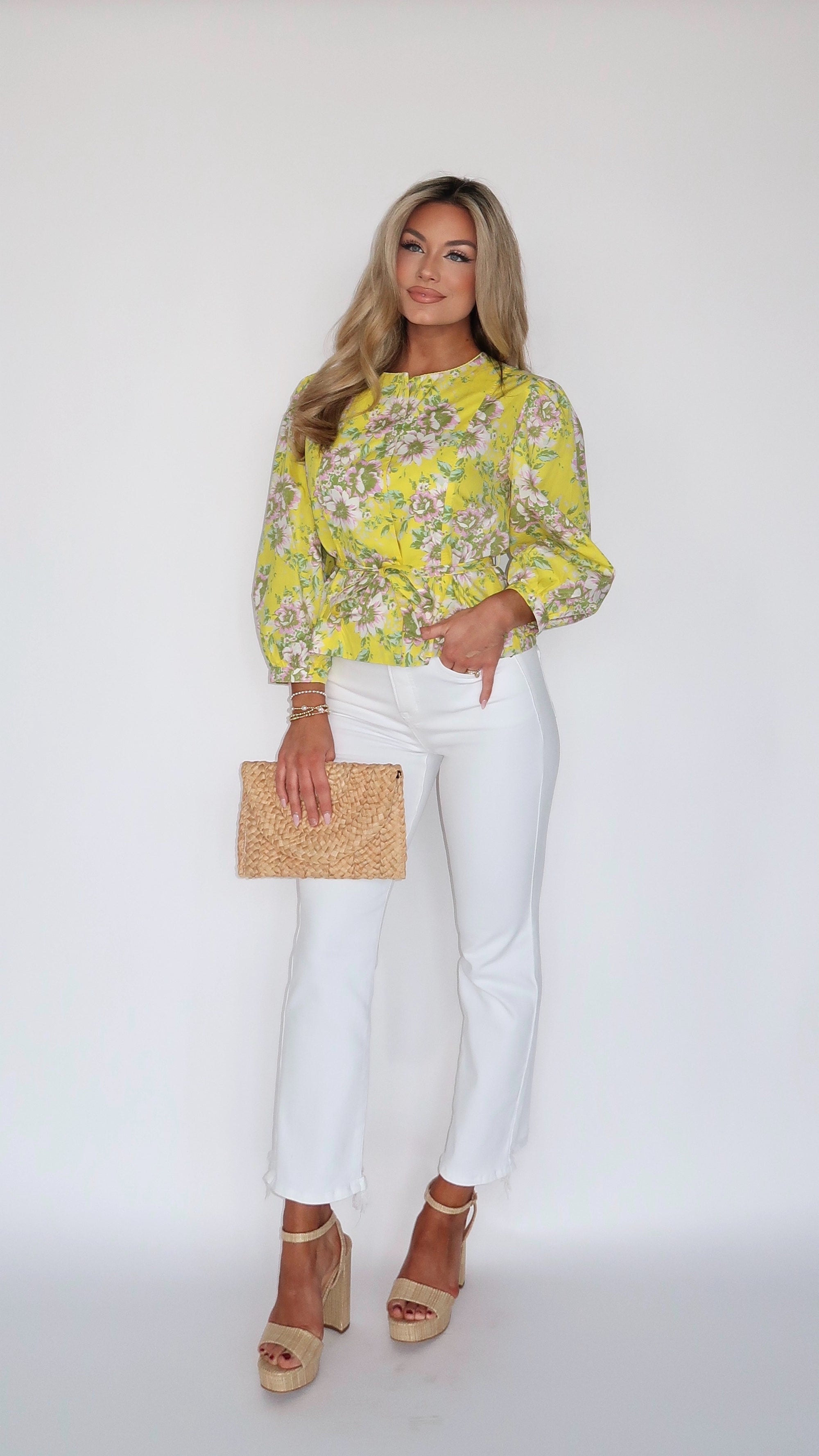 GEORGIA FLORAL TOP