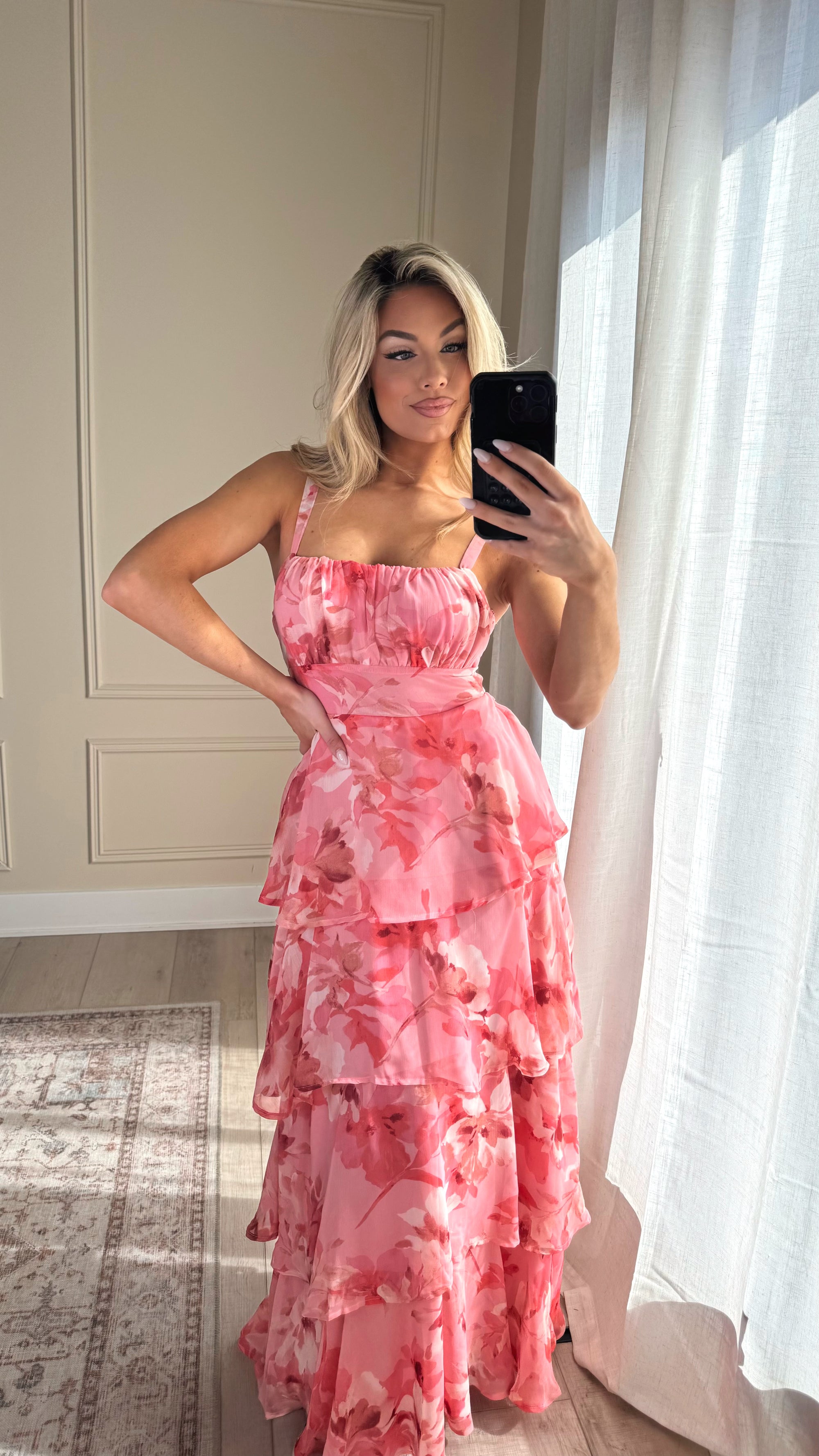 ALINA FLORAL MAXI DRESS