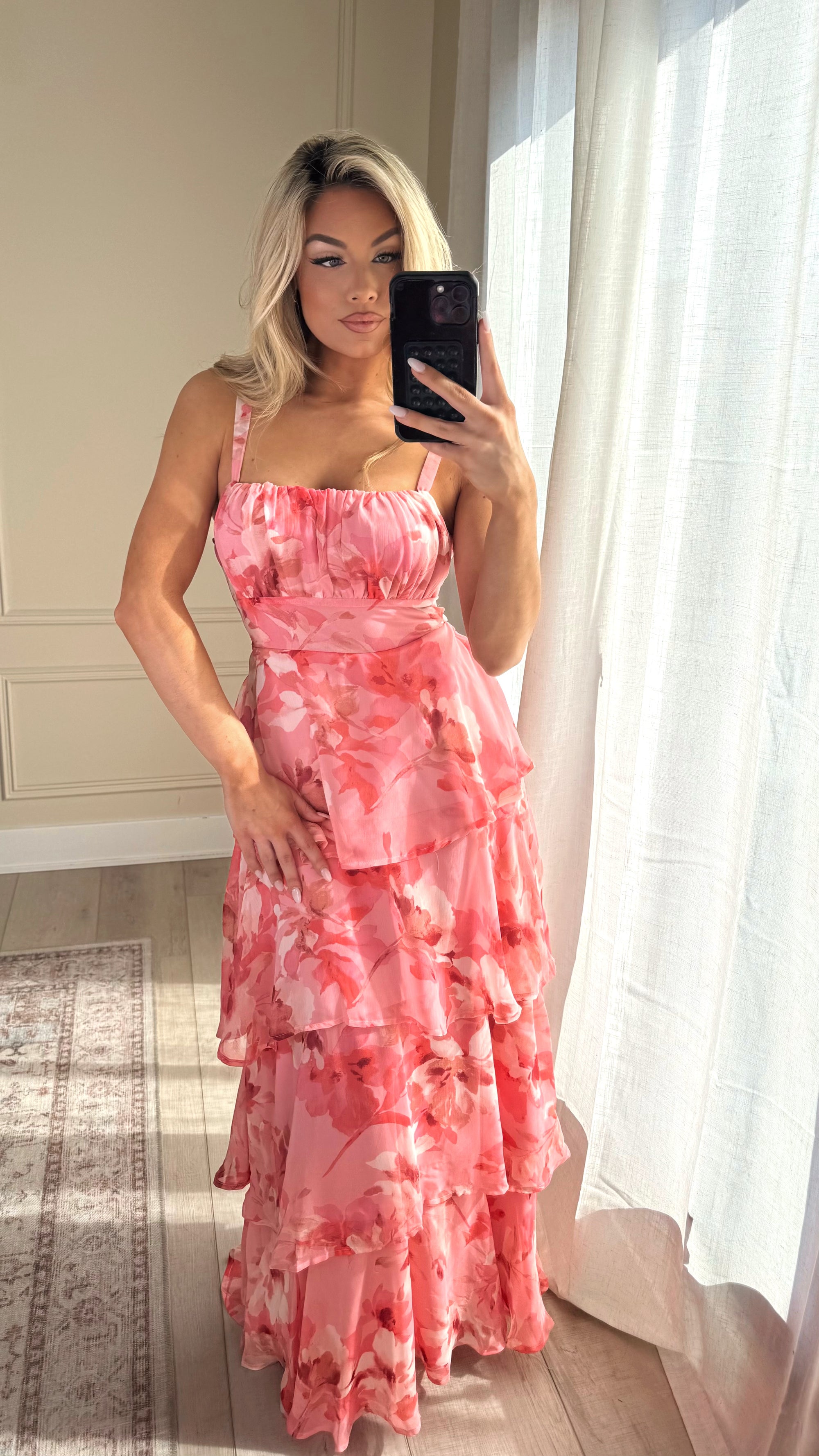 ALINA FLORAL MAXI DRESS