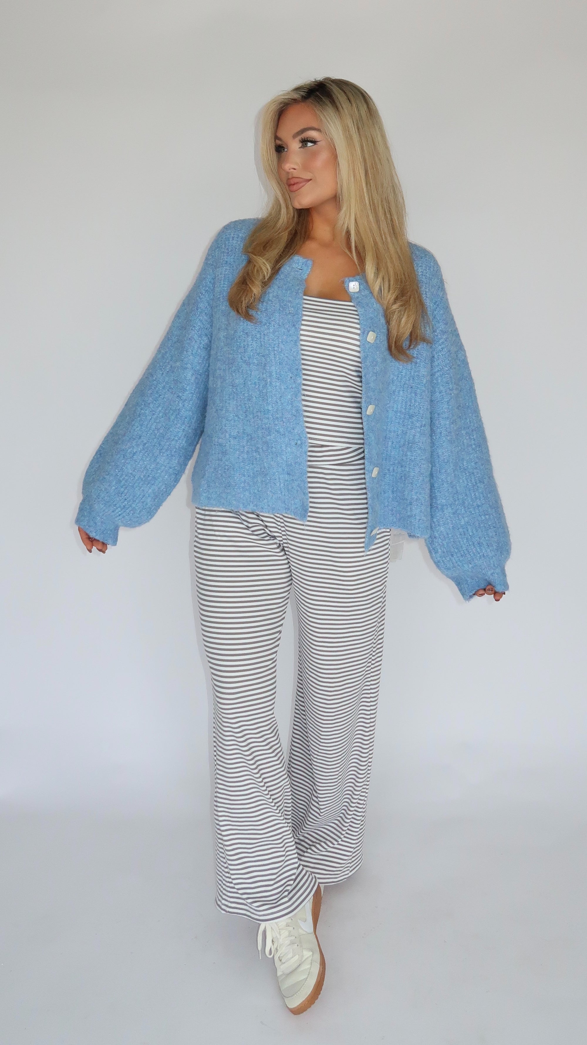 MELVILLE CARDIGAN BLUE