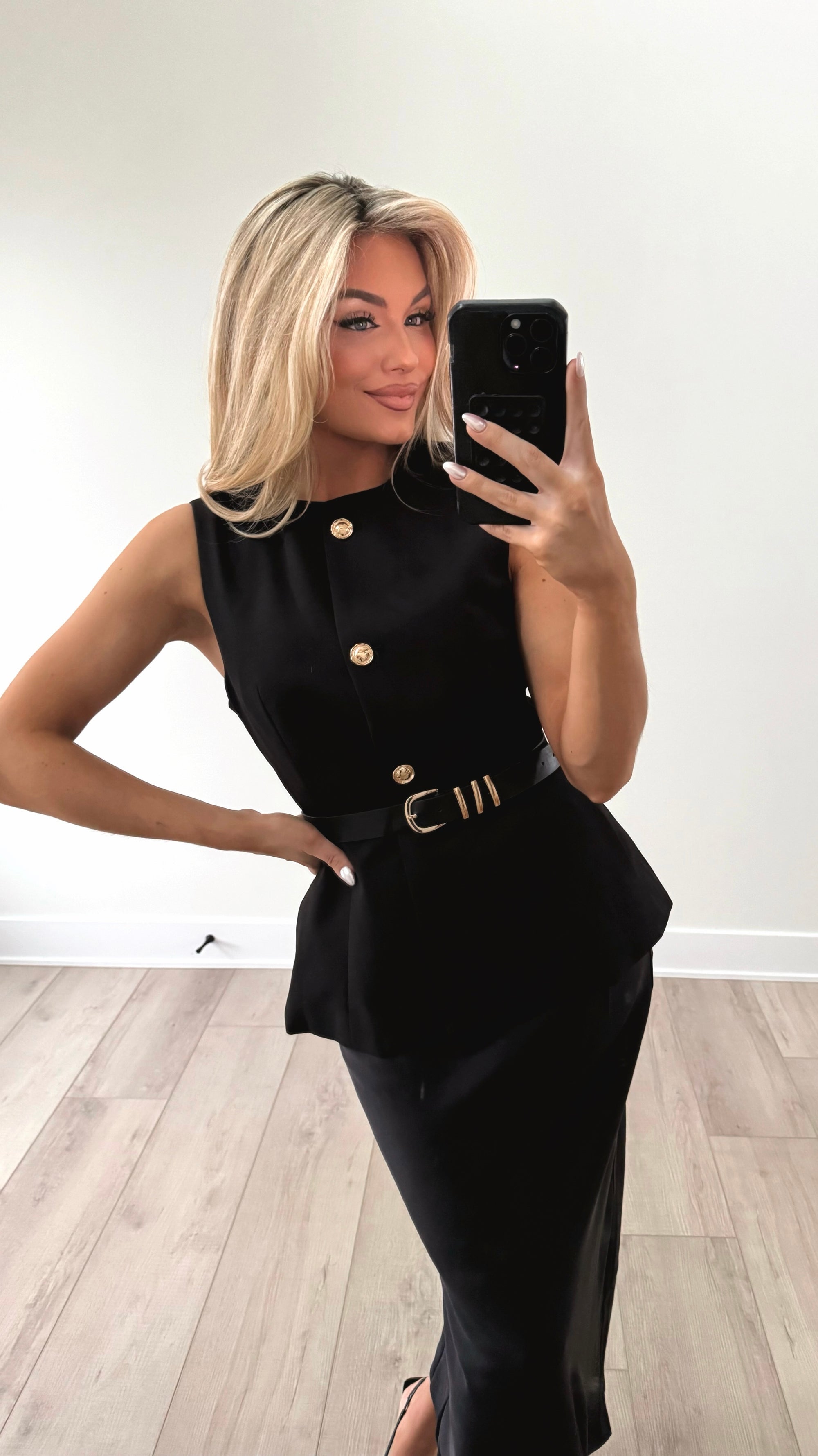 VANESSA BELTED VEST