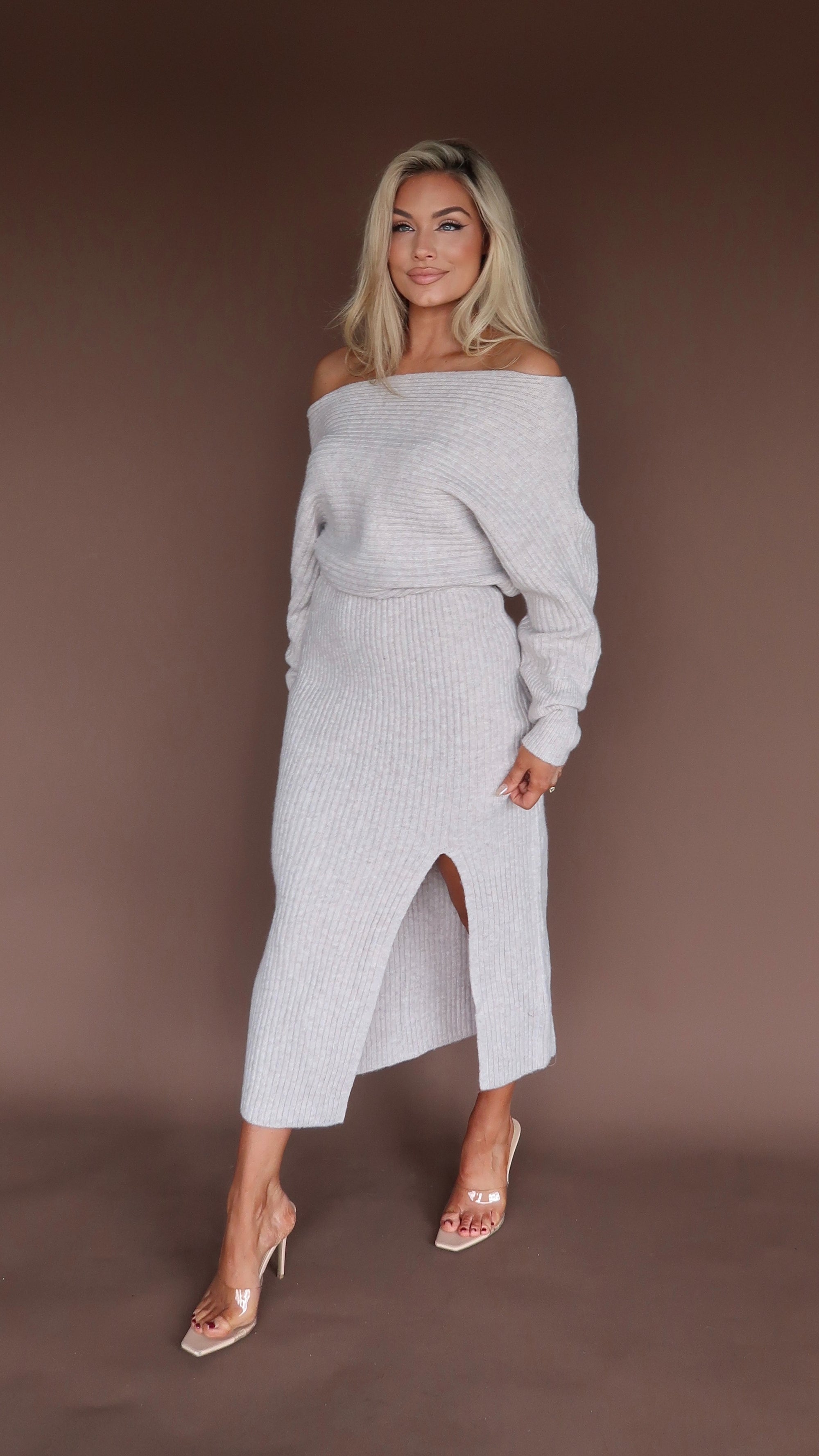 MABEL GRACE SWEATER DRESSS