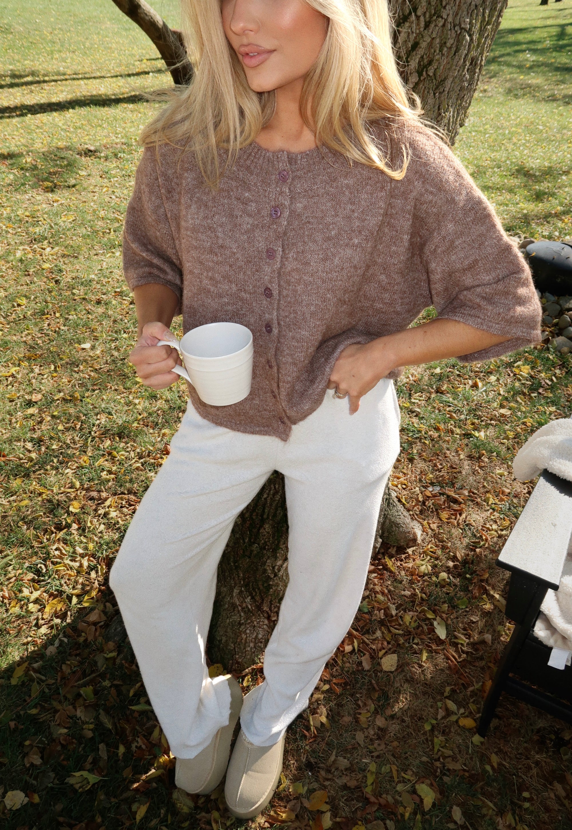 SUNDAY BEST CARDIGAN MOCHA