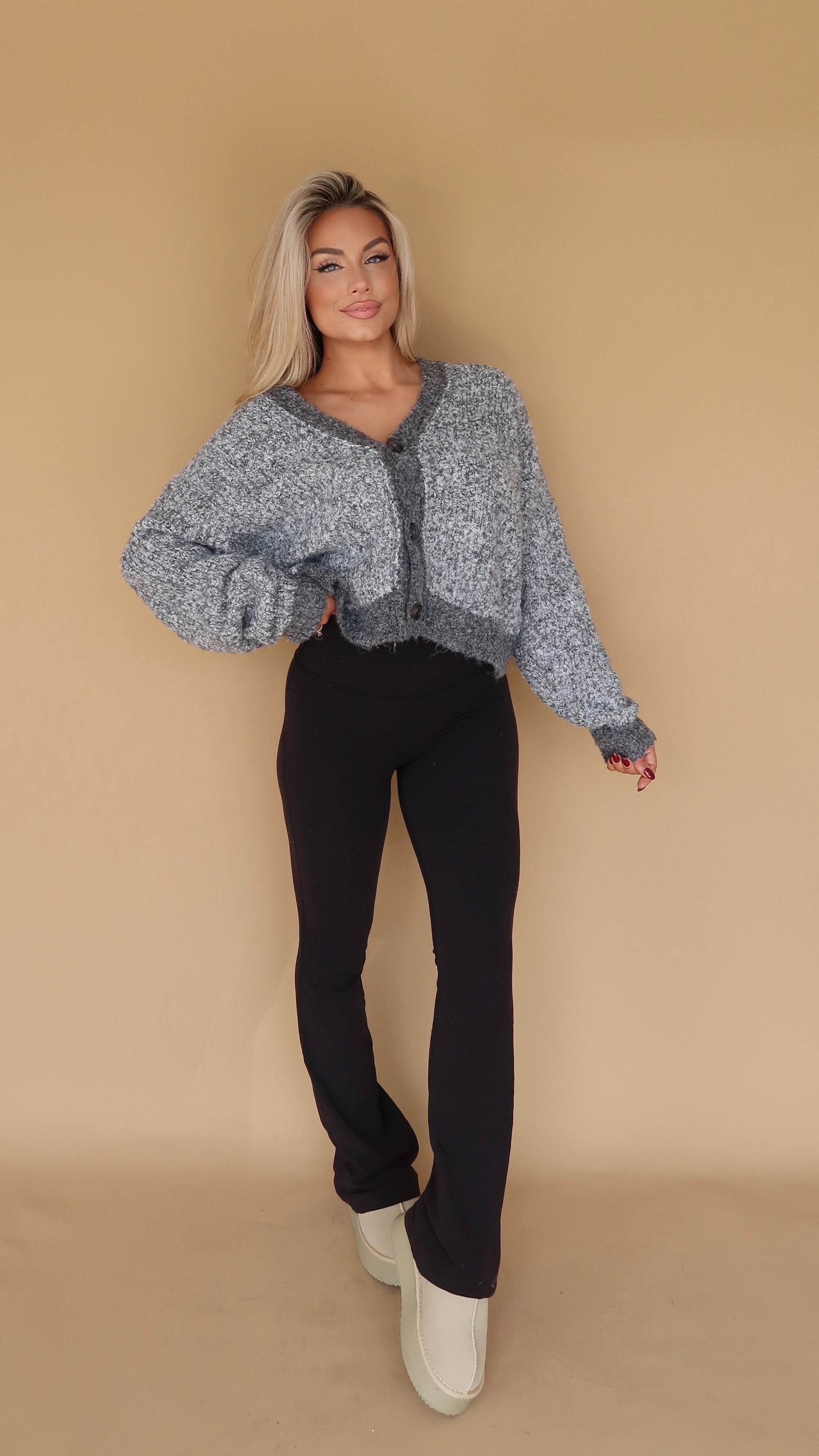 MORNING FOG CARDIGAN