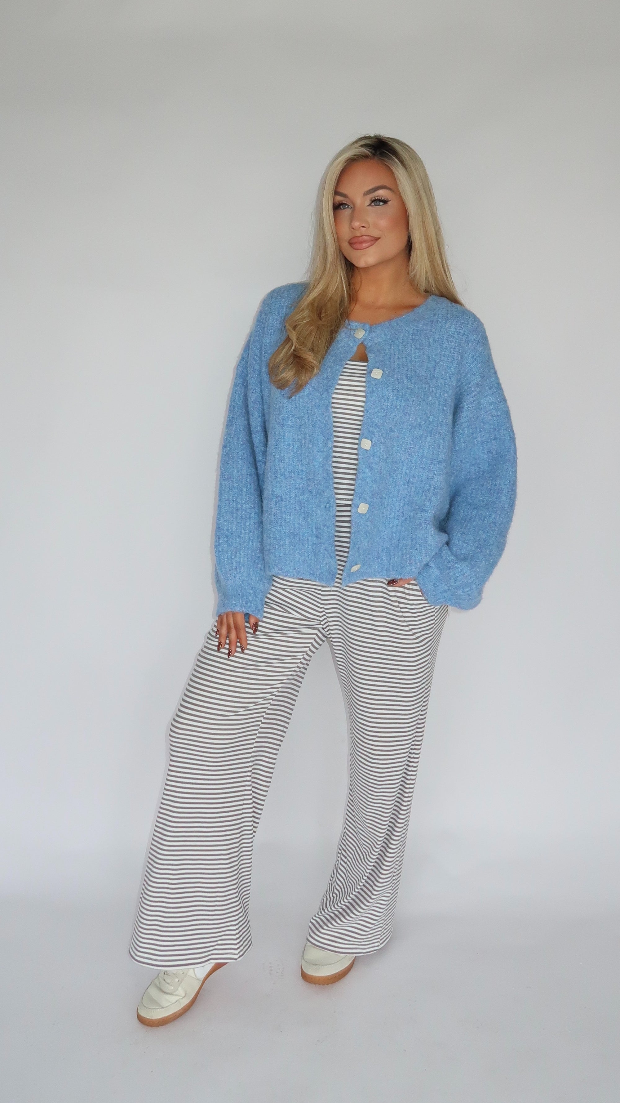 MELVILLE CARDIGAN BLUE
