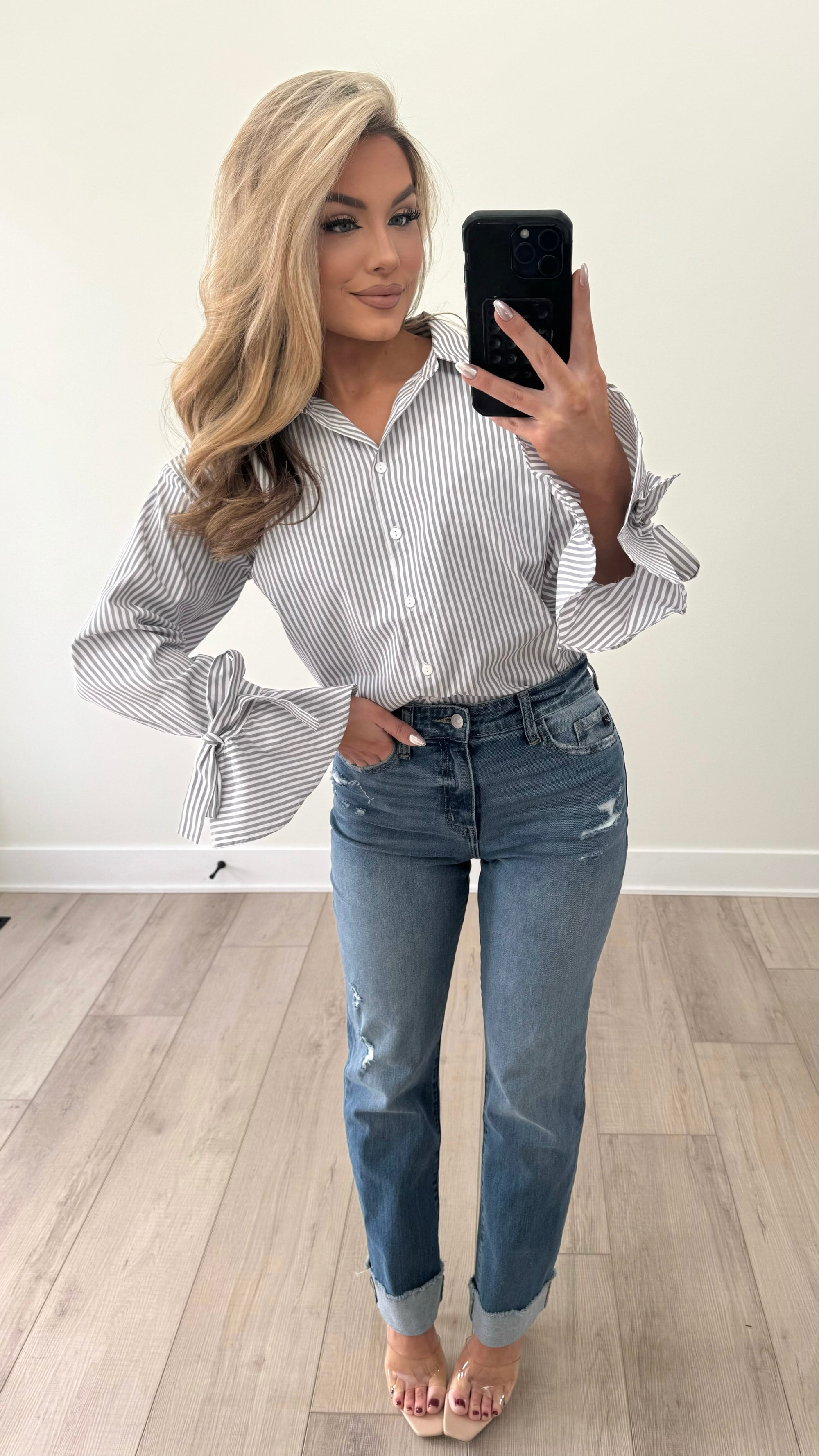 MARYAM BUTTON DOWN TOP