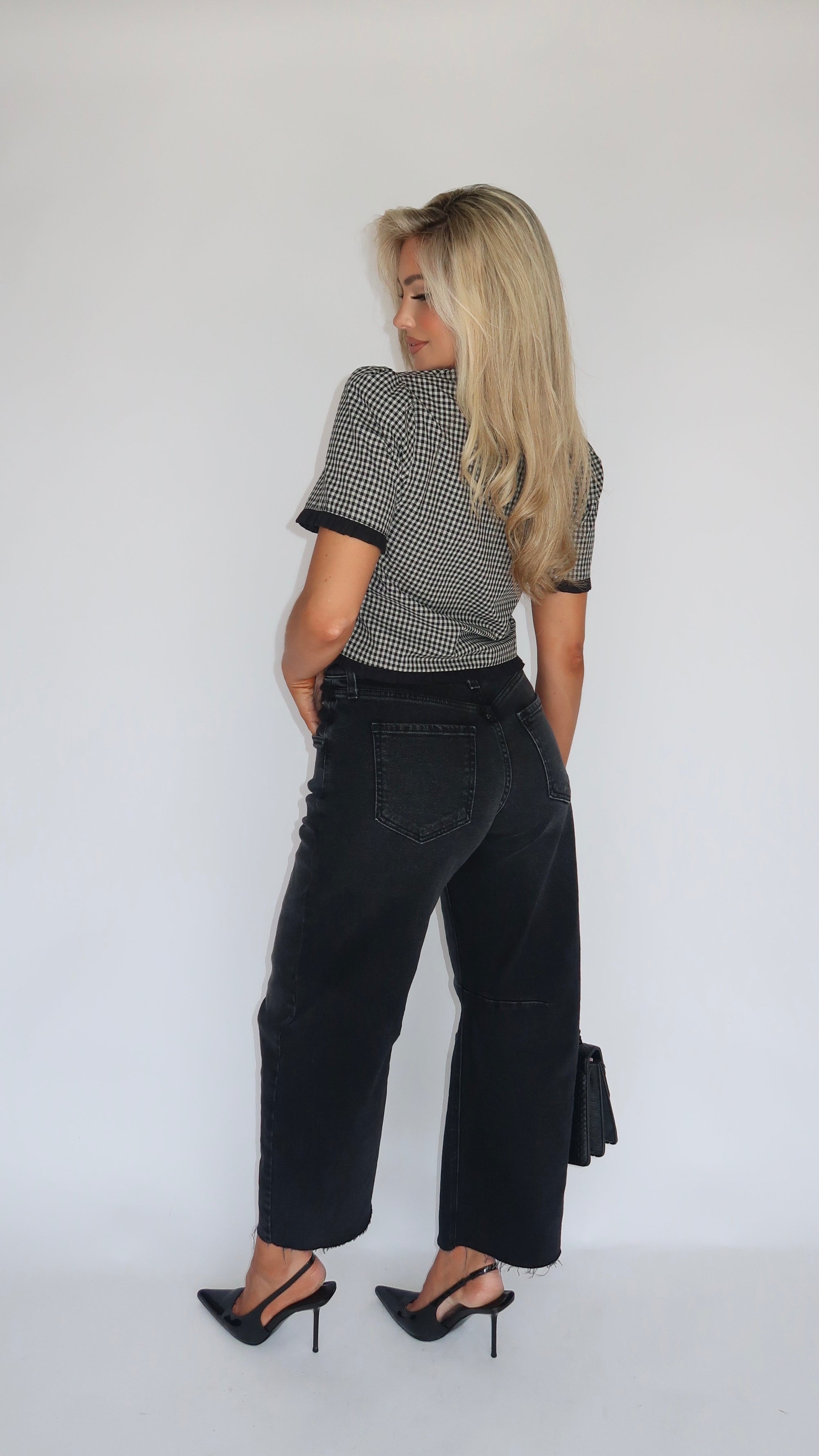 BIRCH GINGHAM TOP