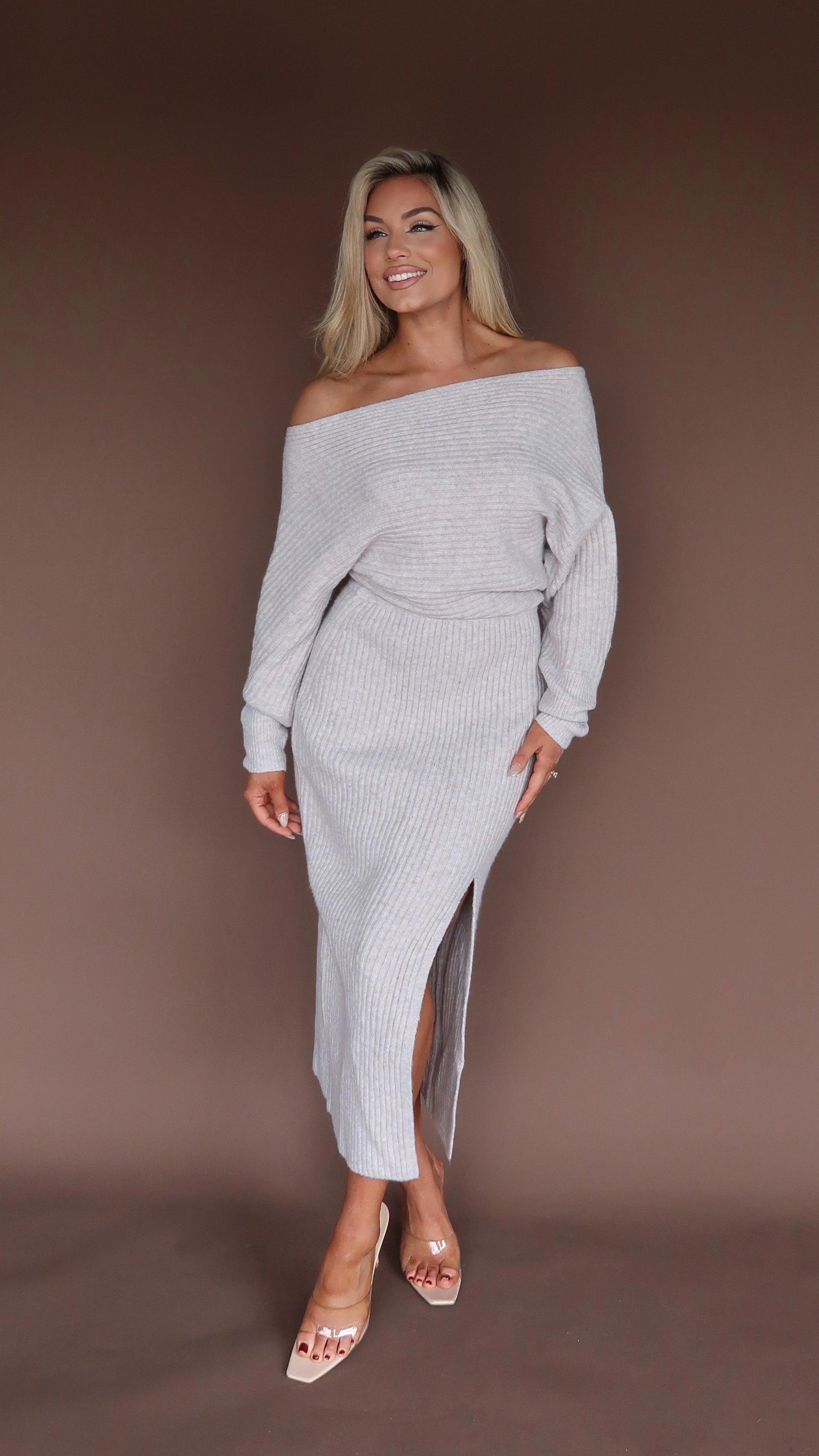 MABEL GRACE SWEATER DRESSS
