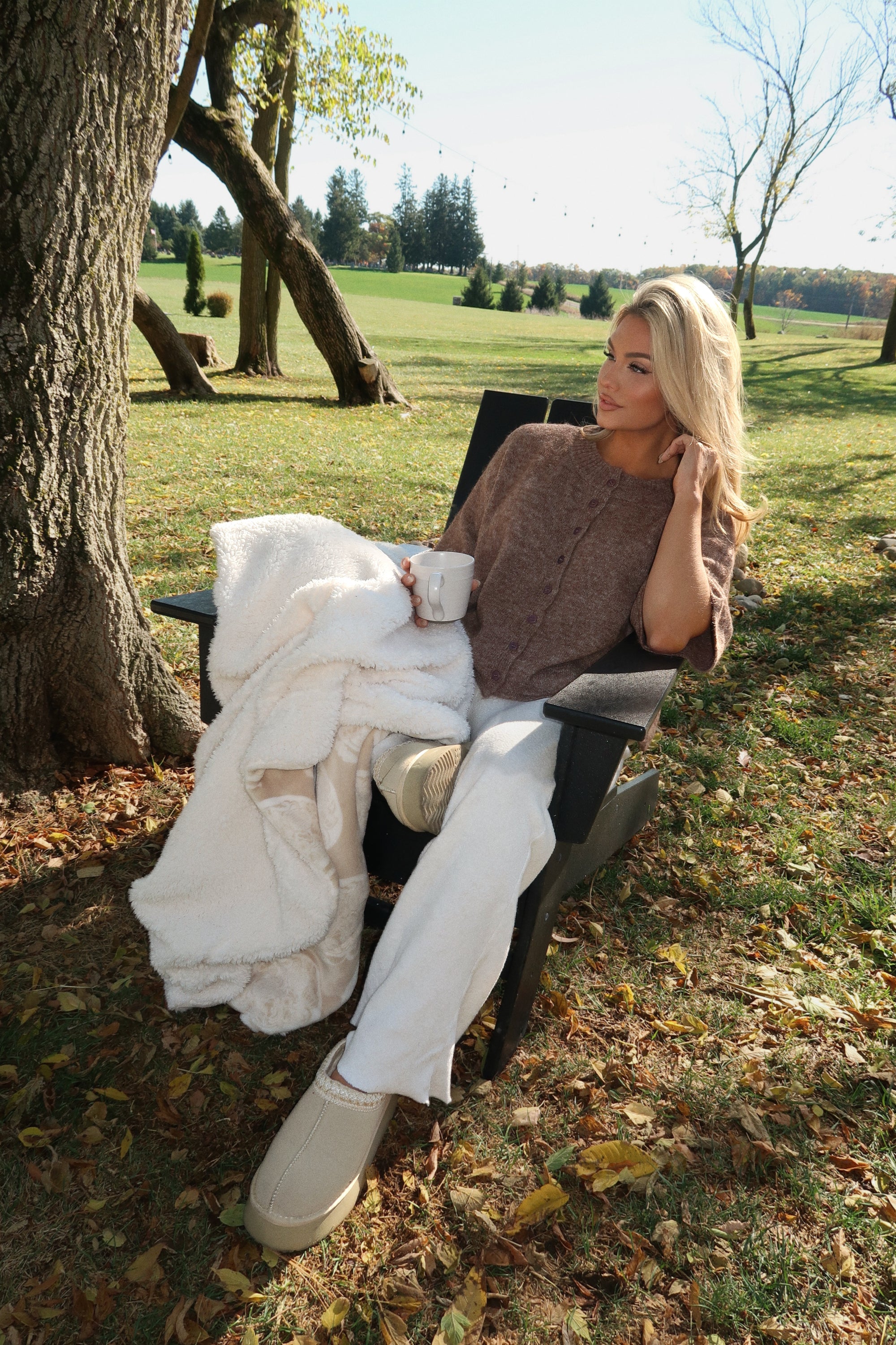 SUNDAY BEST CARDIGAN MOCHA