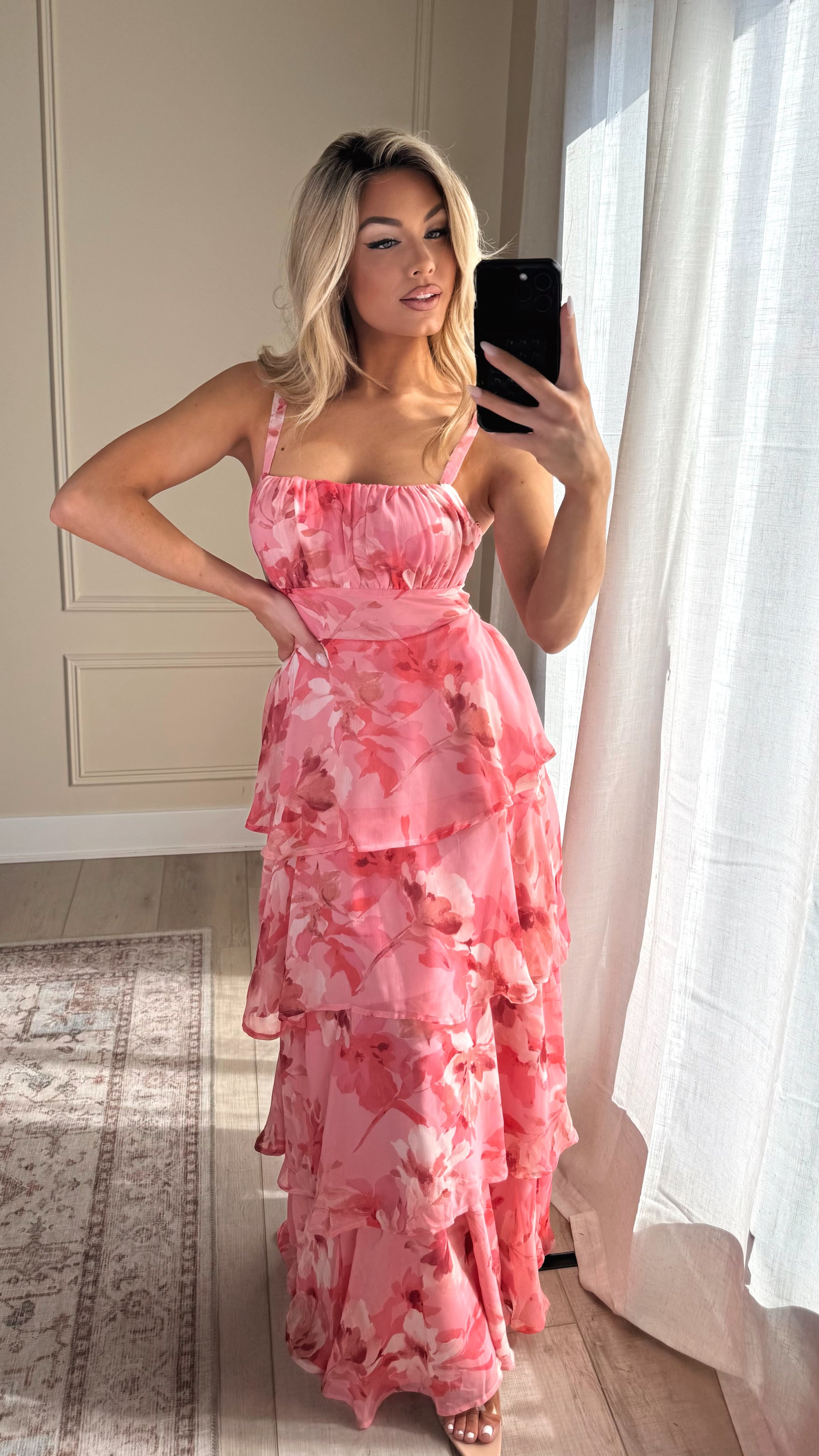 ALINA FLORAL MAXI DRESS