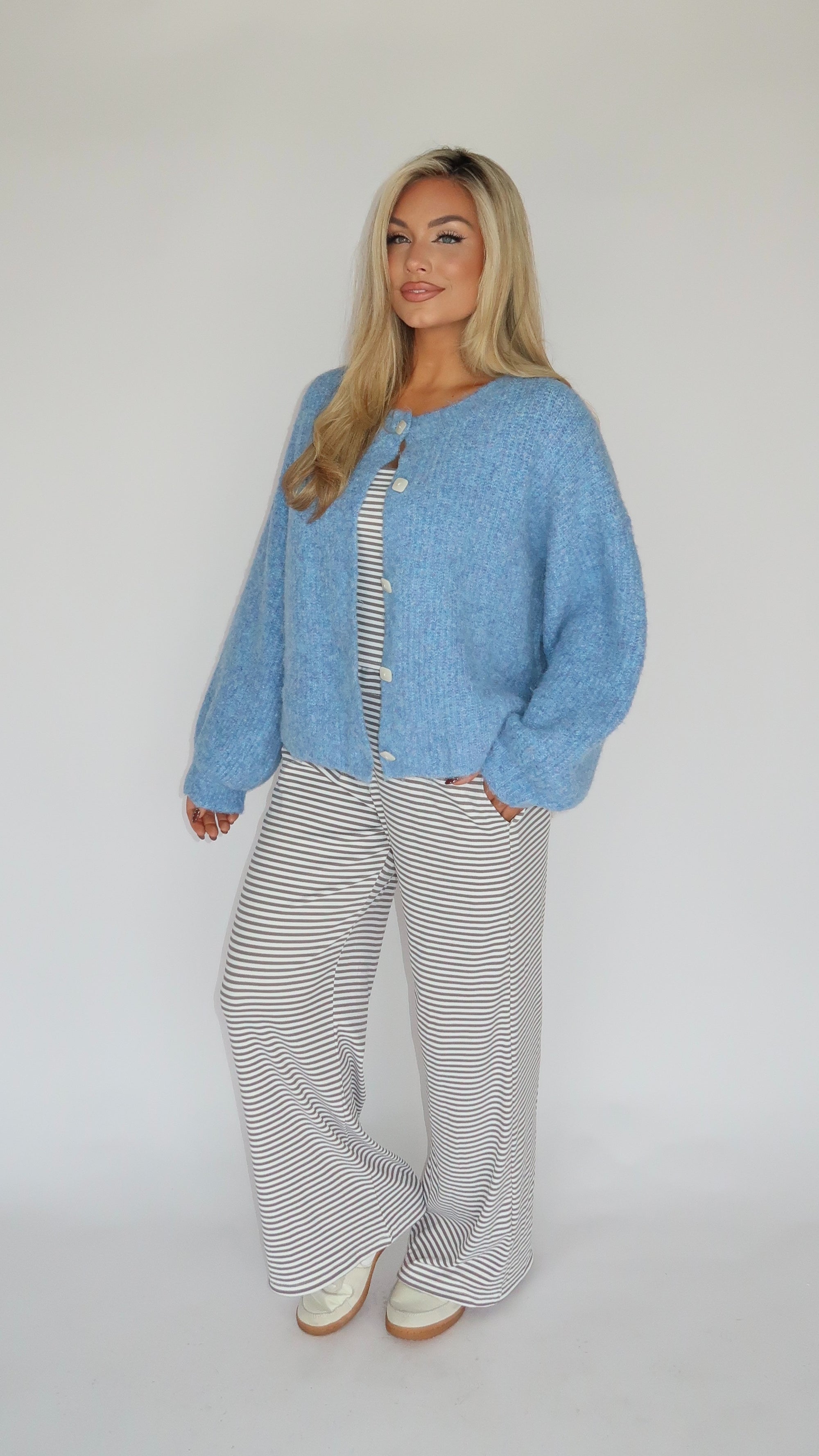 MELVILLE CARDIGAN BLUE