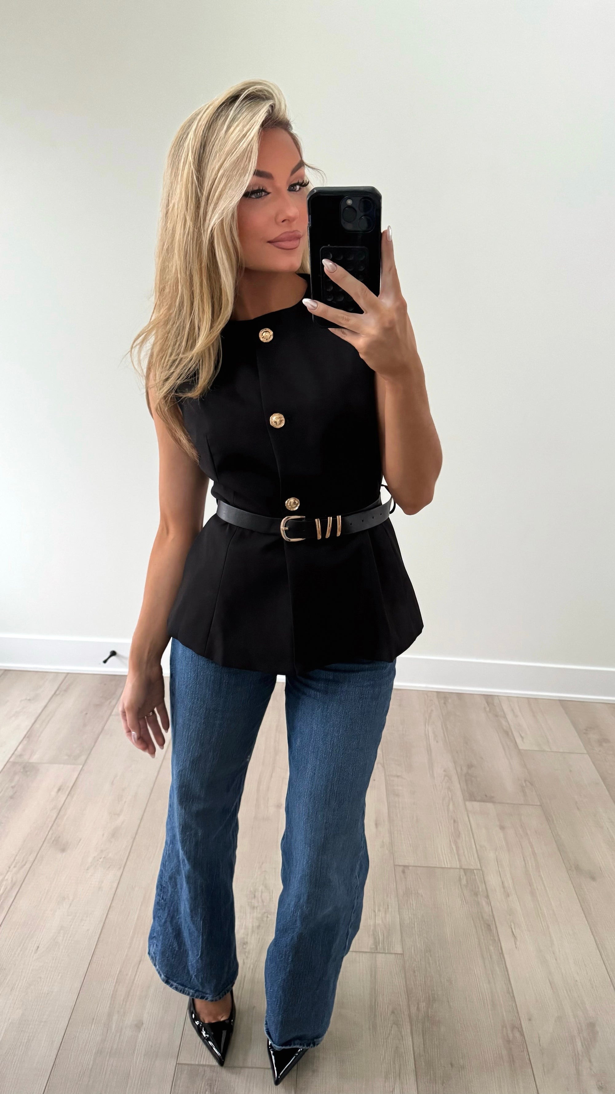 VANESSA BELTED VEST