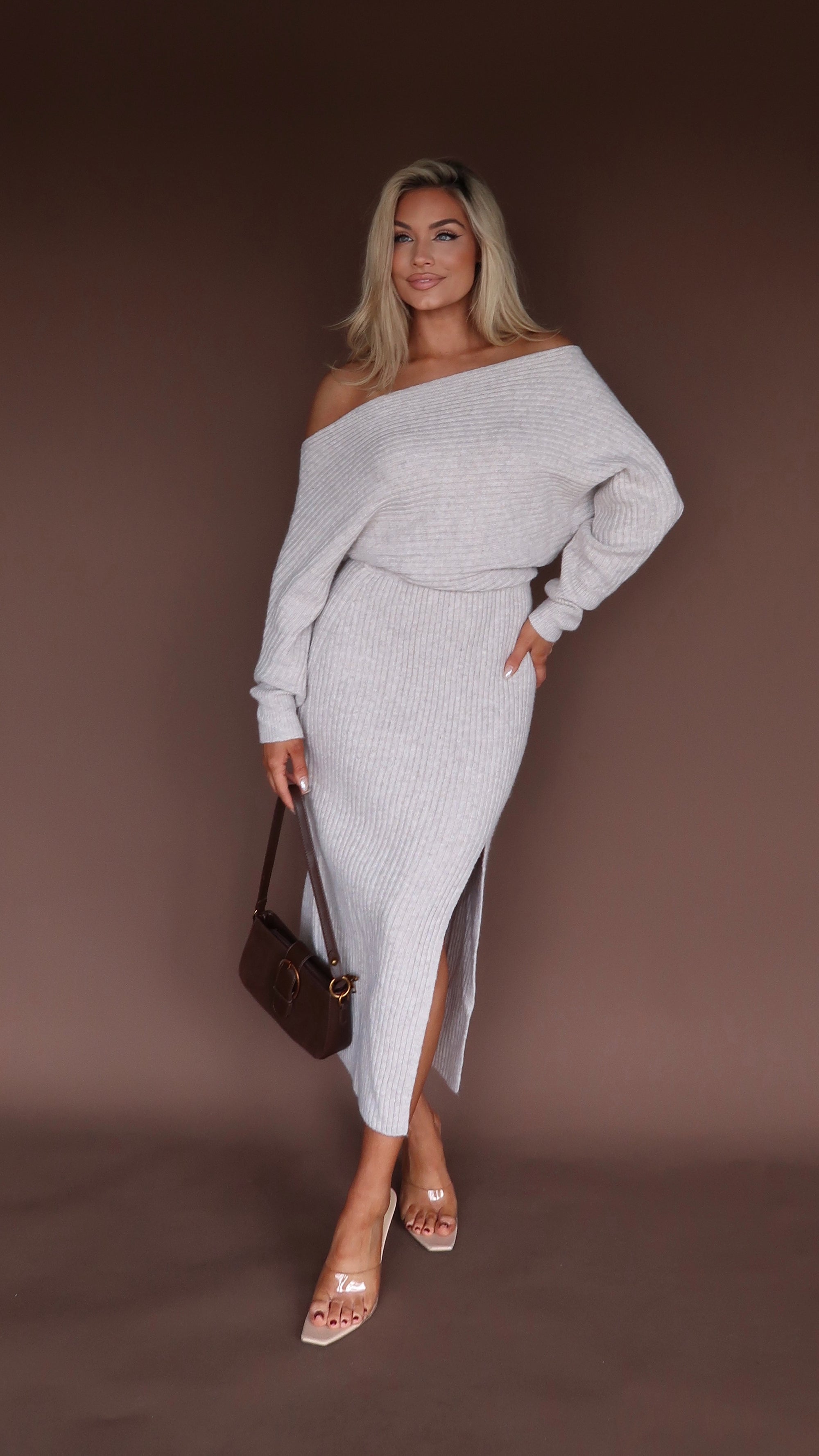 MABEL GRACE SWEATER DRESSS