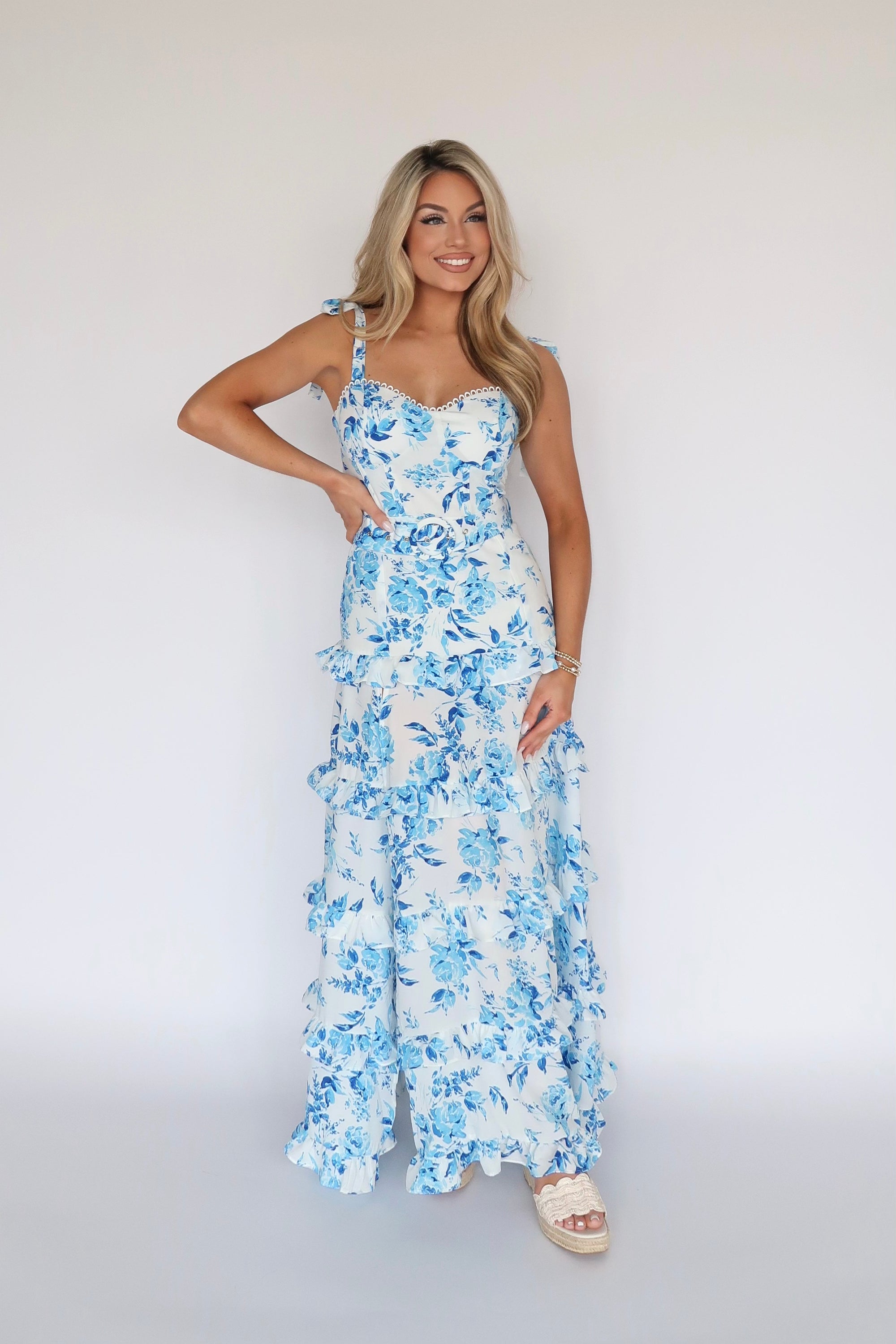 HOLLAND FLORAL MAXI DRESS