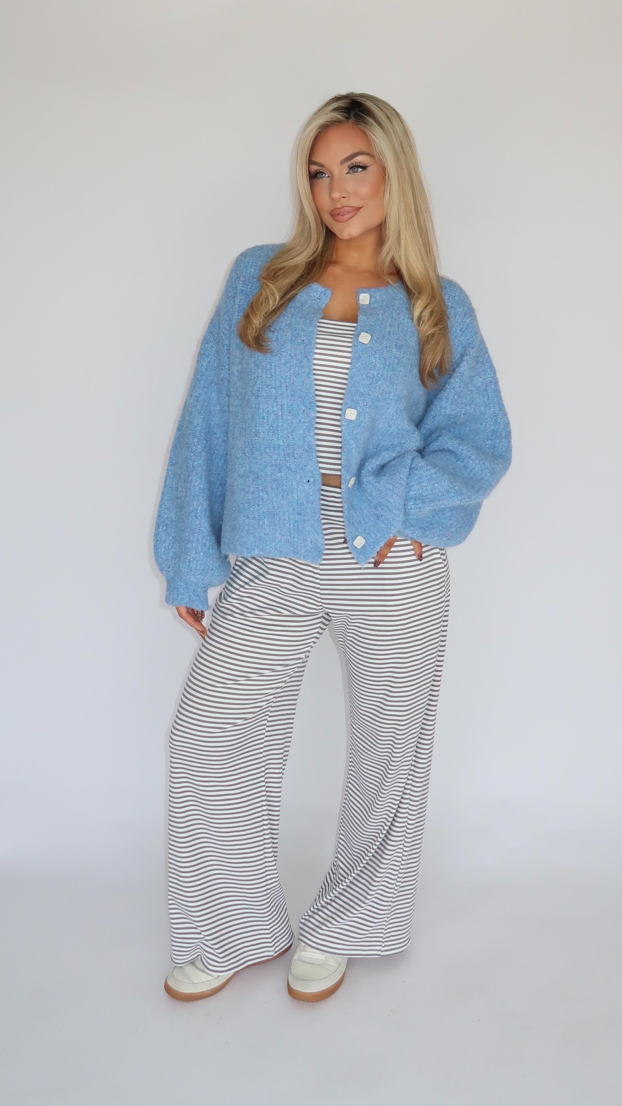 MELVILLE CARDIGAN BLUE