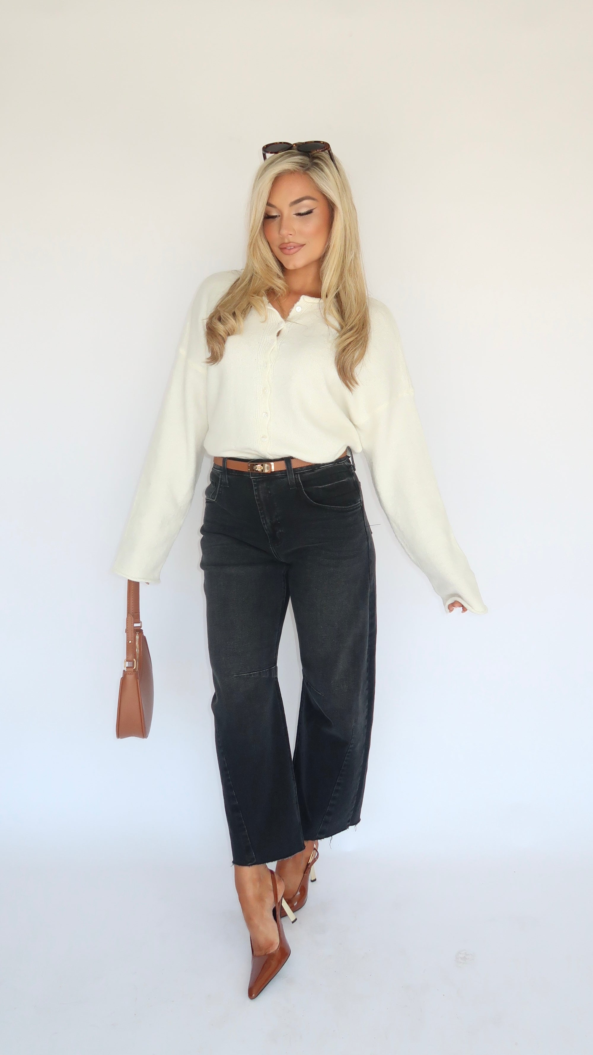 EAST COAST CARDIGAN CREAM
