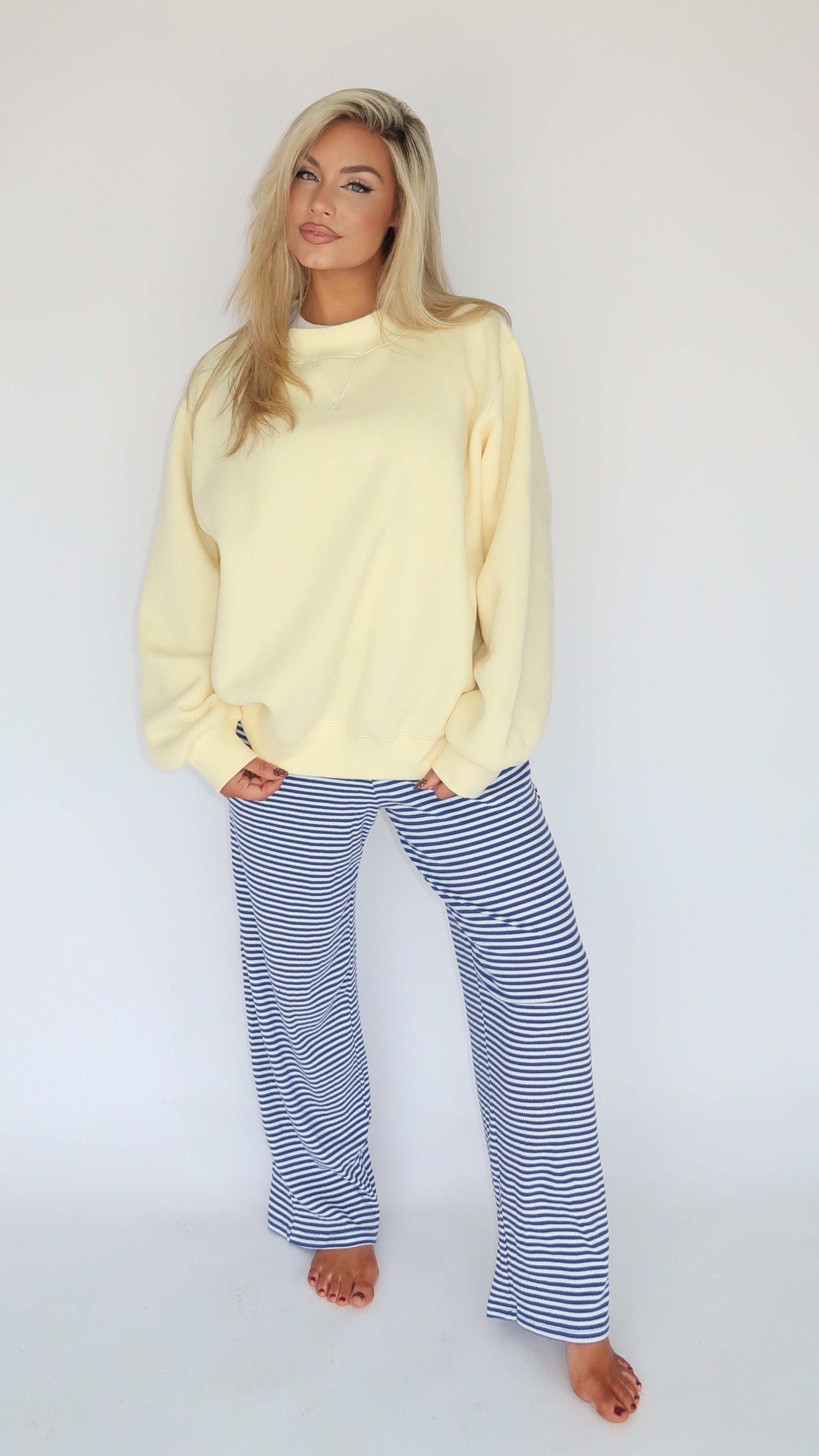 PARKER BANANA YELLOW CREWNECK