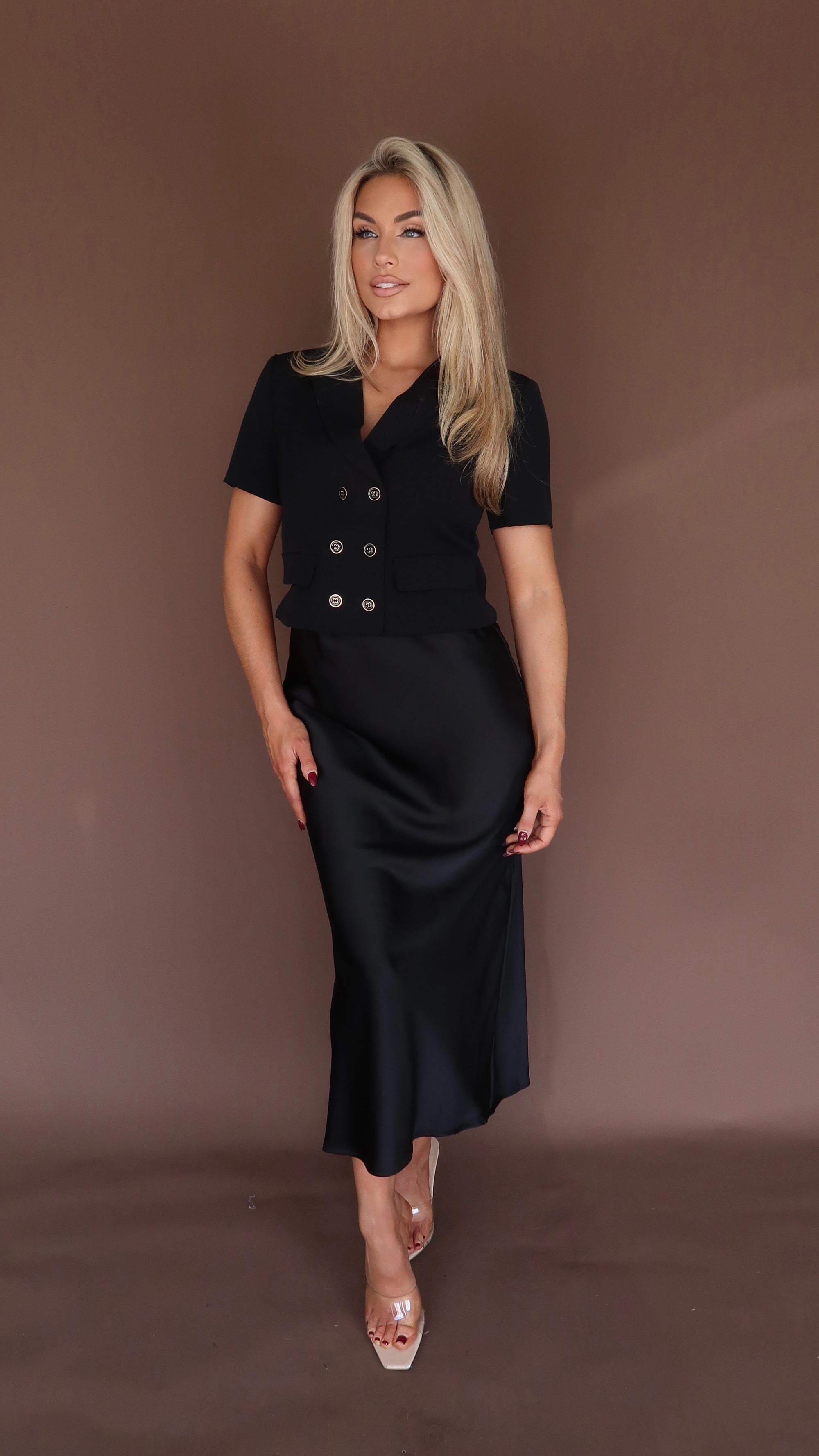 FIRST LADY BLAZER TOP
