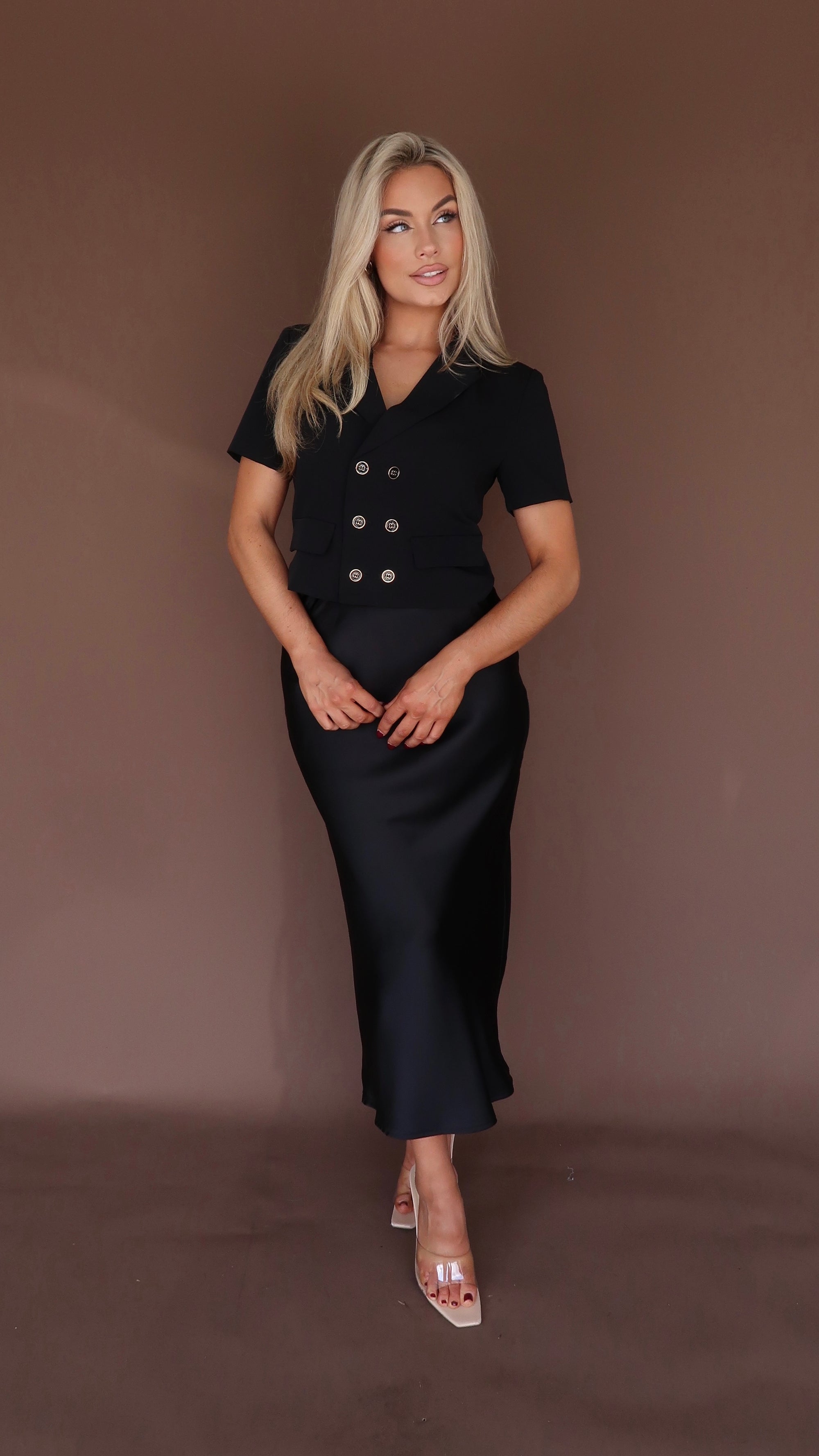FIRST LADY BLAZER TOP