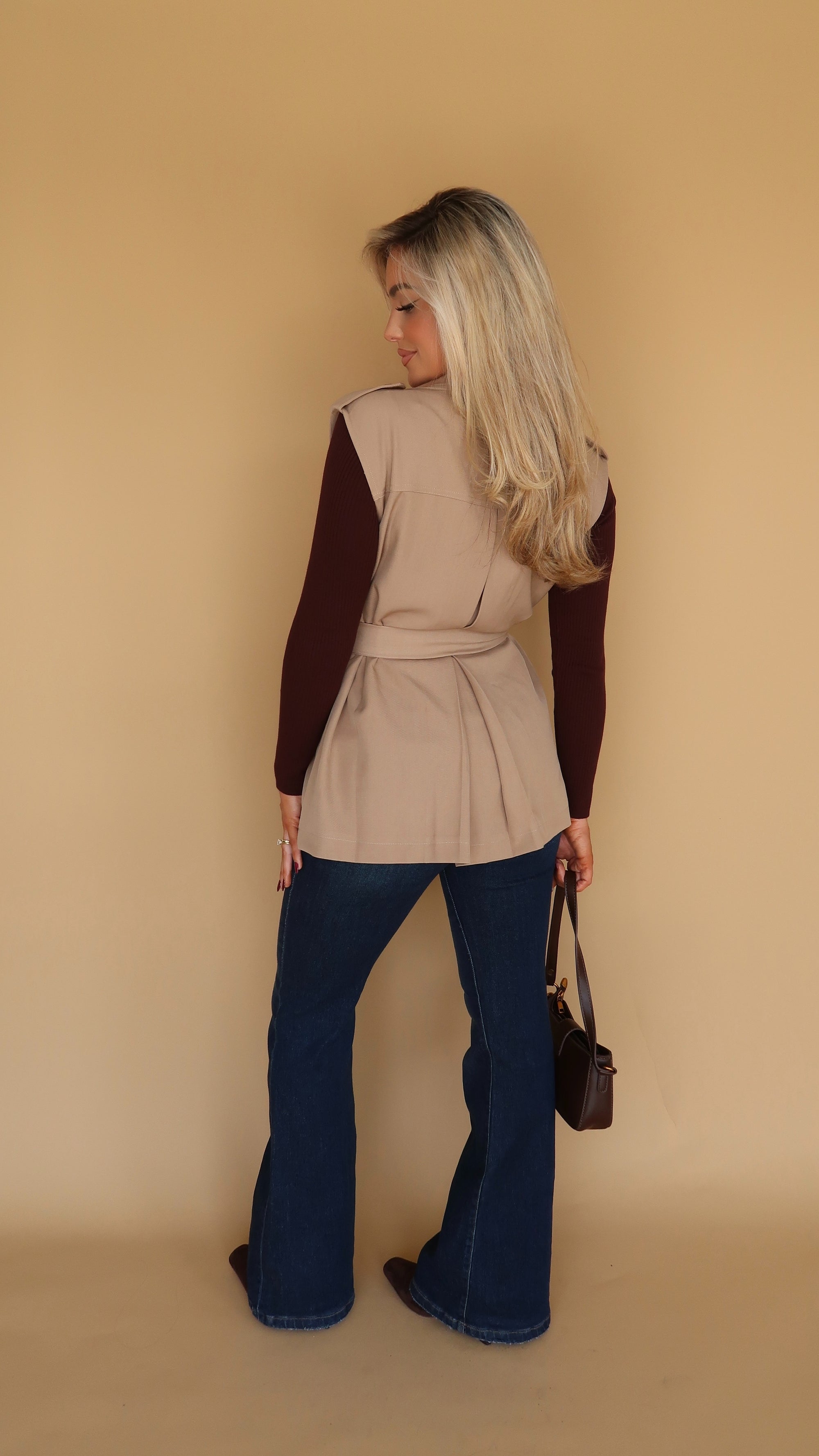 DREW TRENCH STYLE VEST