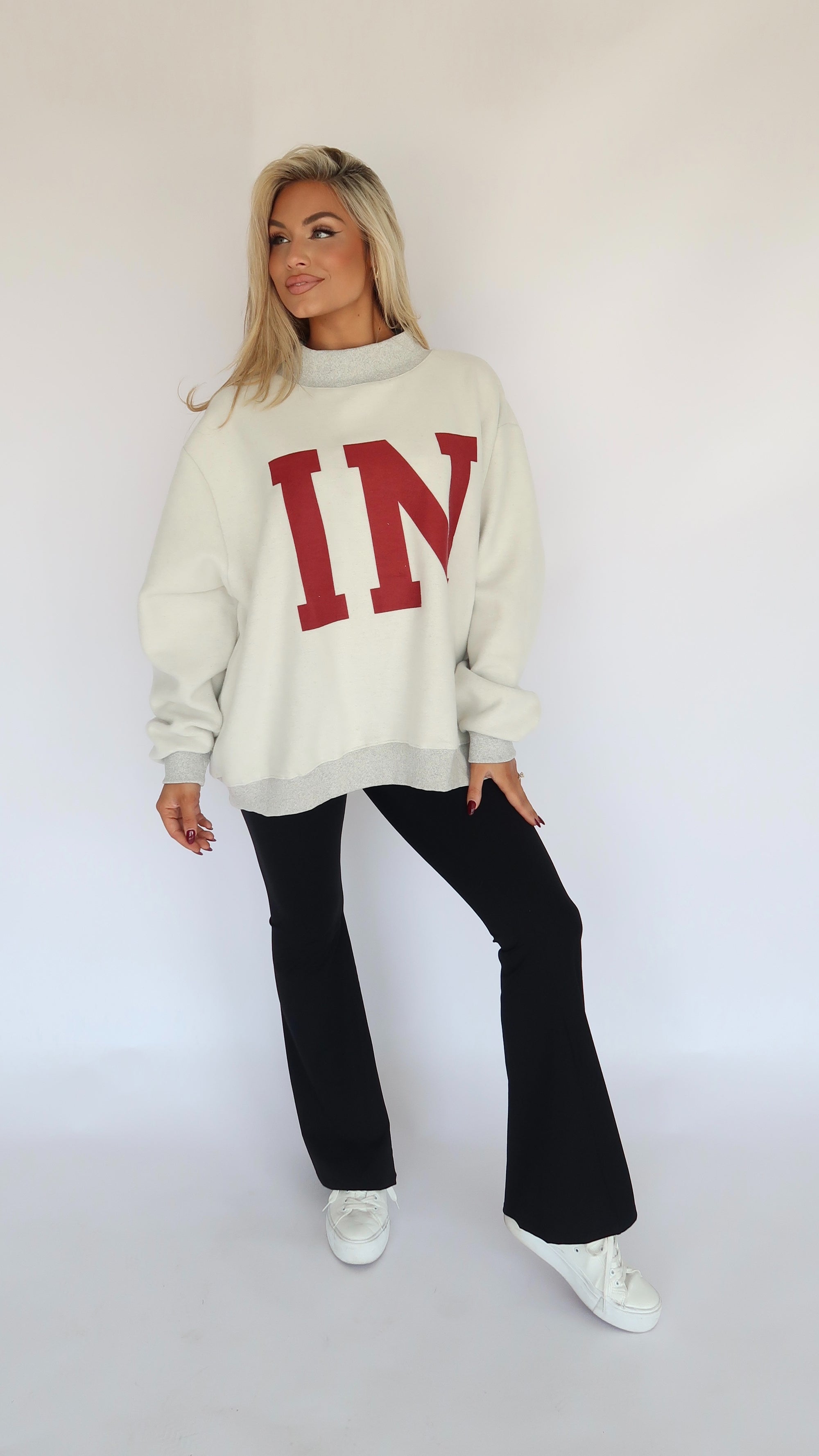 INDIANA REVERSIBLE CREWNECK