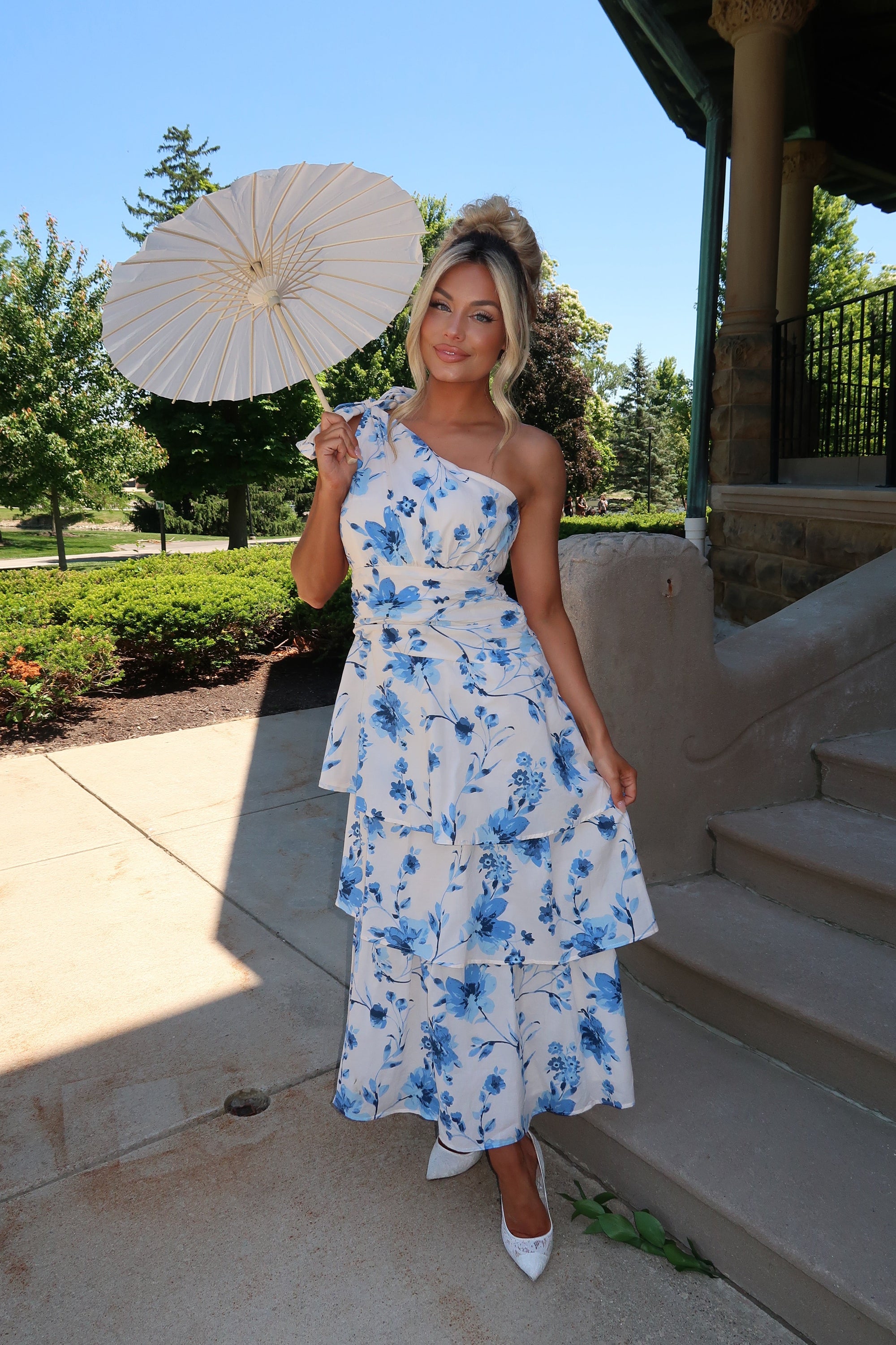 BRIDAL BLOSSOM MAXI DRESS
