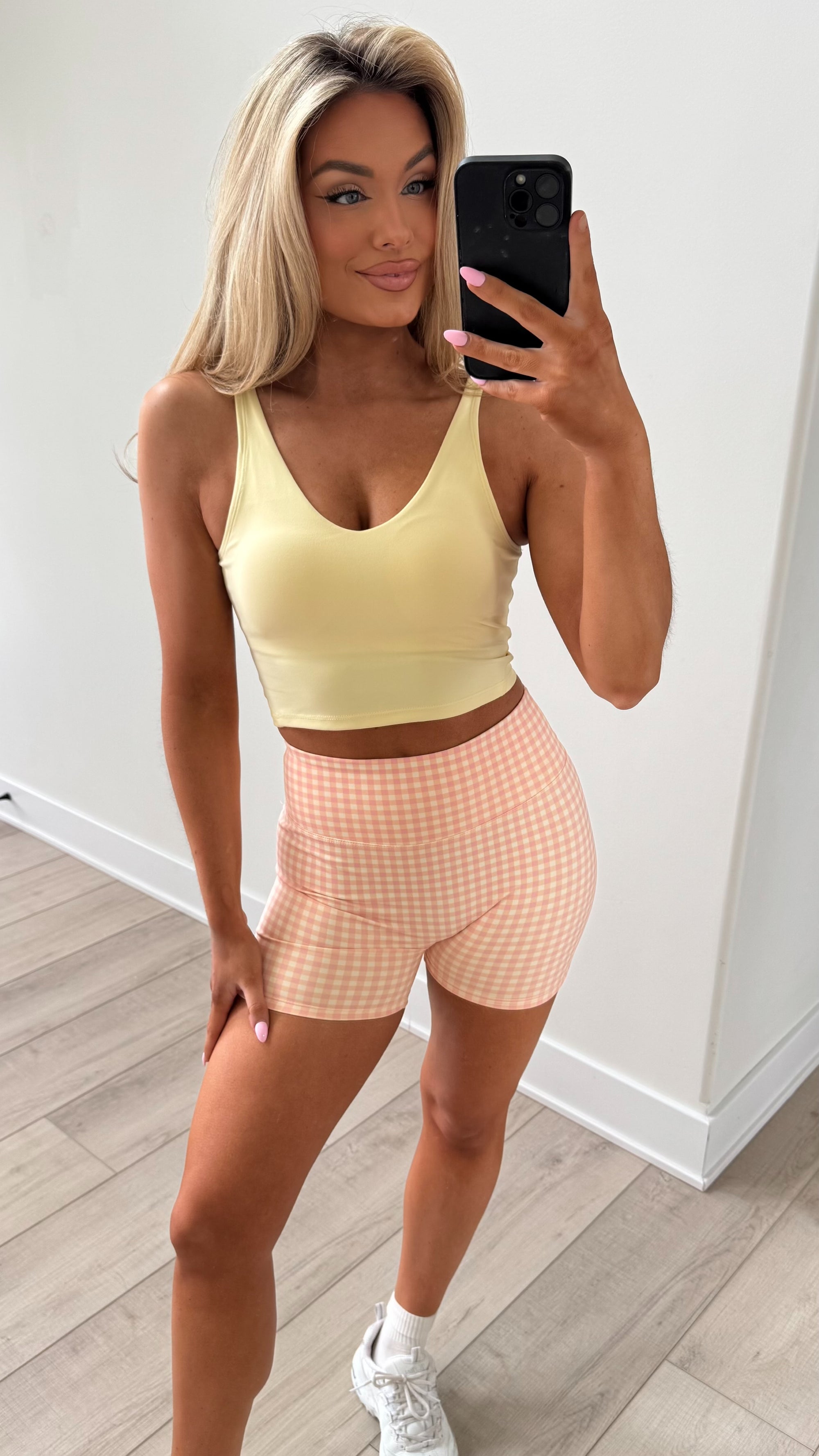 ALIGNED BRA TOP BANANA