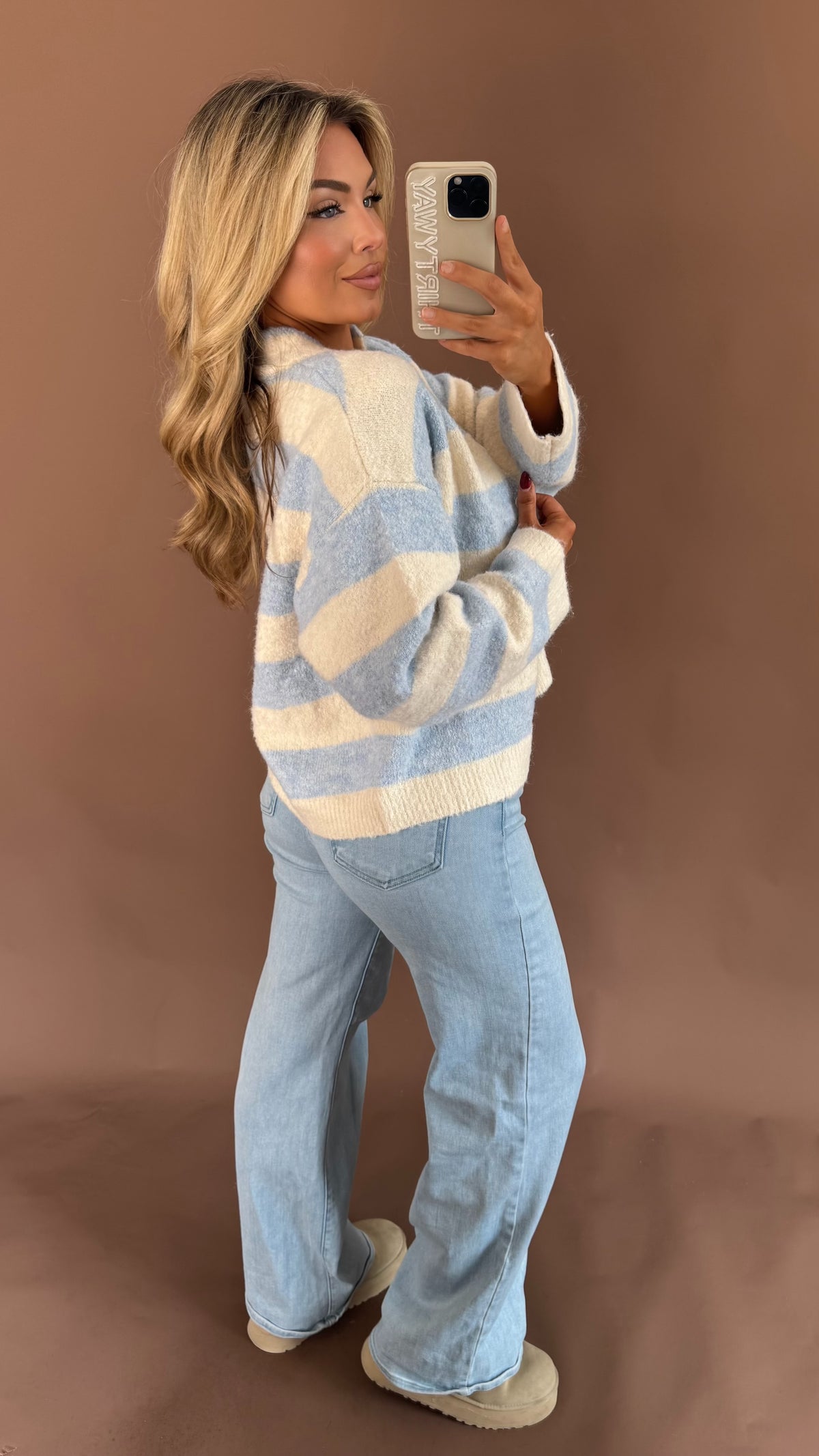 DAIRY STRIPED CARDIGAN