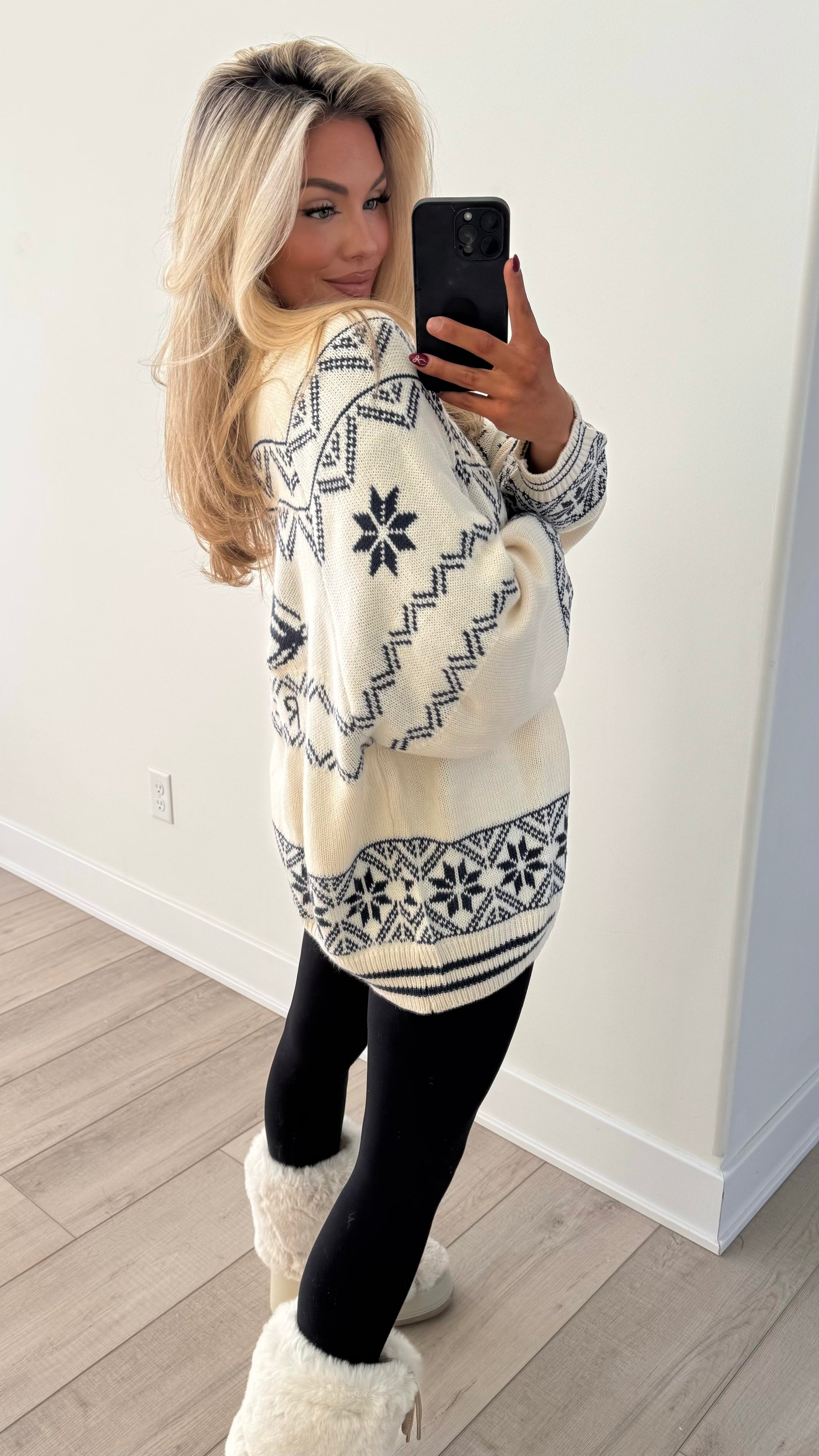 ASPEN SKI ZIP UP SWEATER